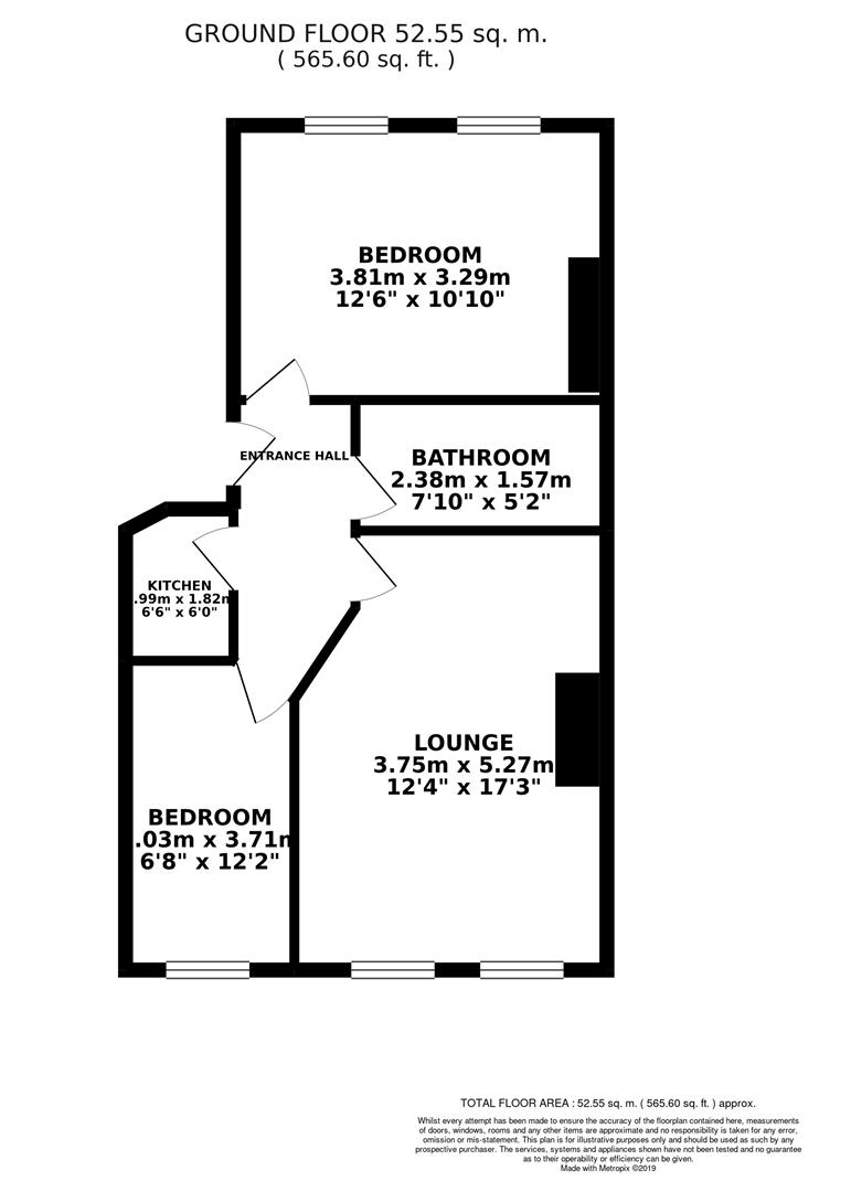 Kenilworth Road, St. LeonardsOnSea TN38, 2 bedroom flat for sale