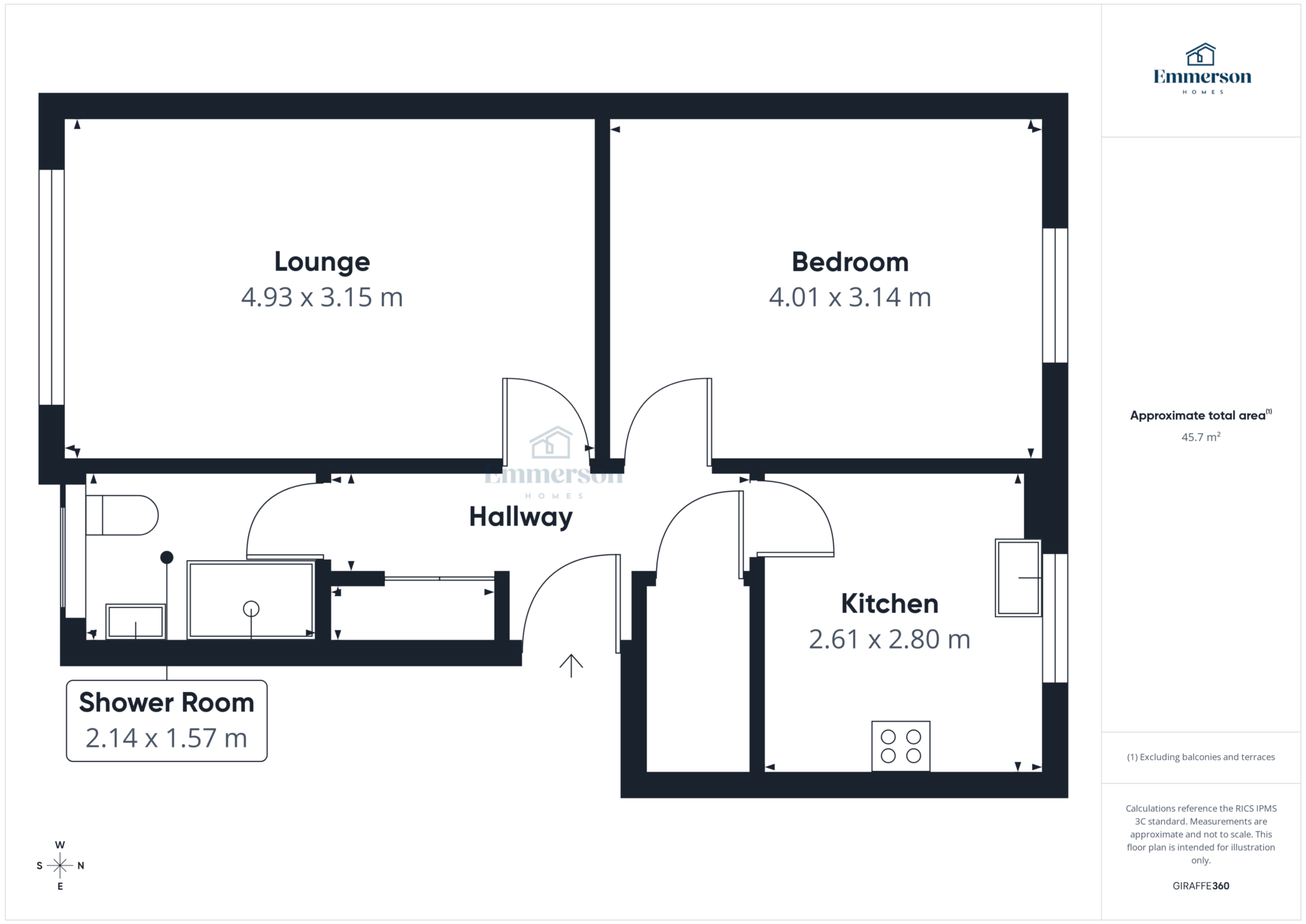 3e, Armour Street, Johnstone floorplan