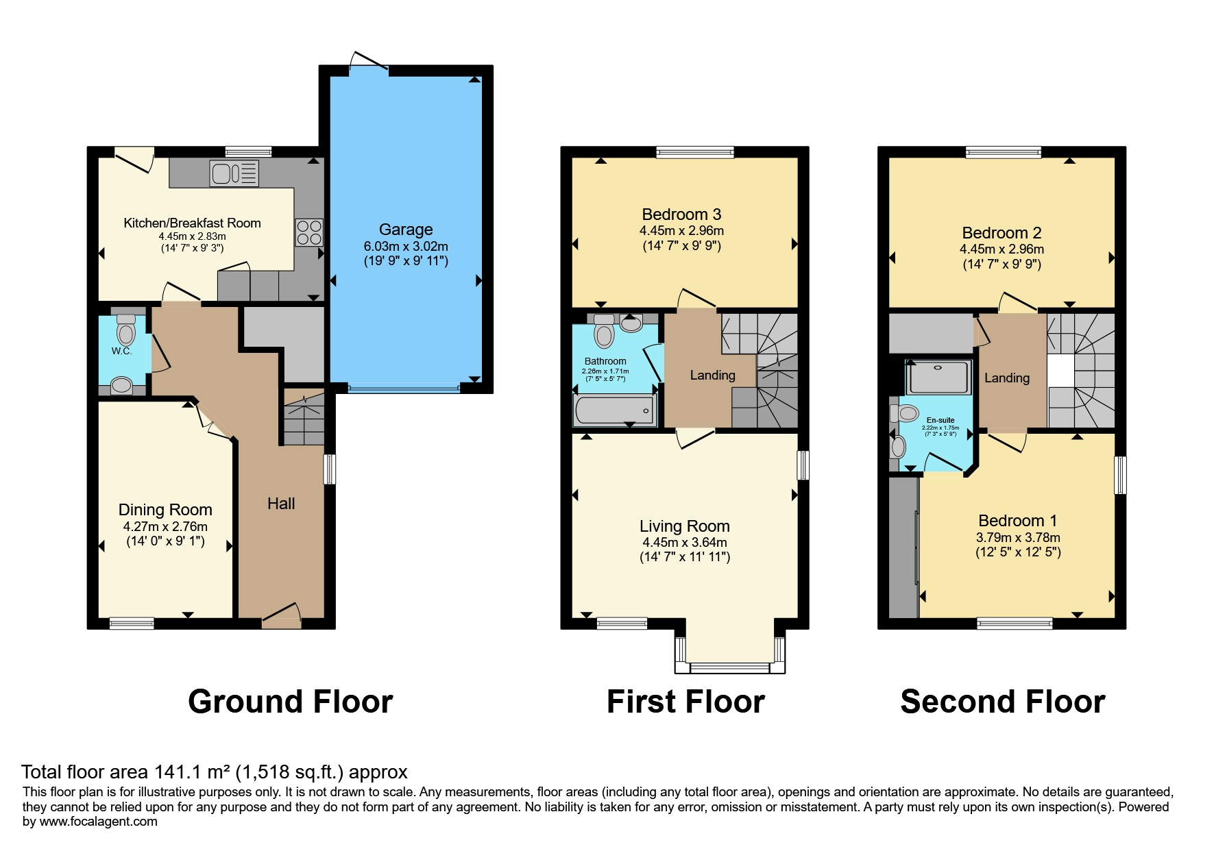 53, Preston Manor Road, Tadworth floorplan