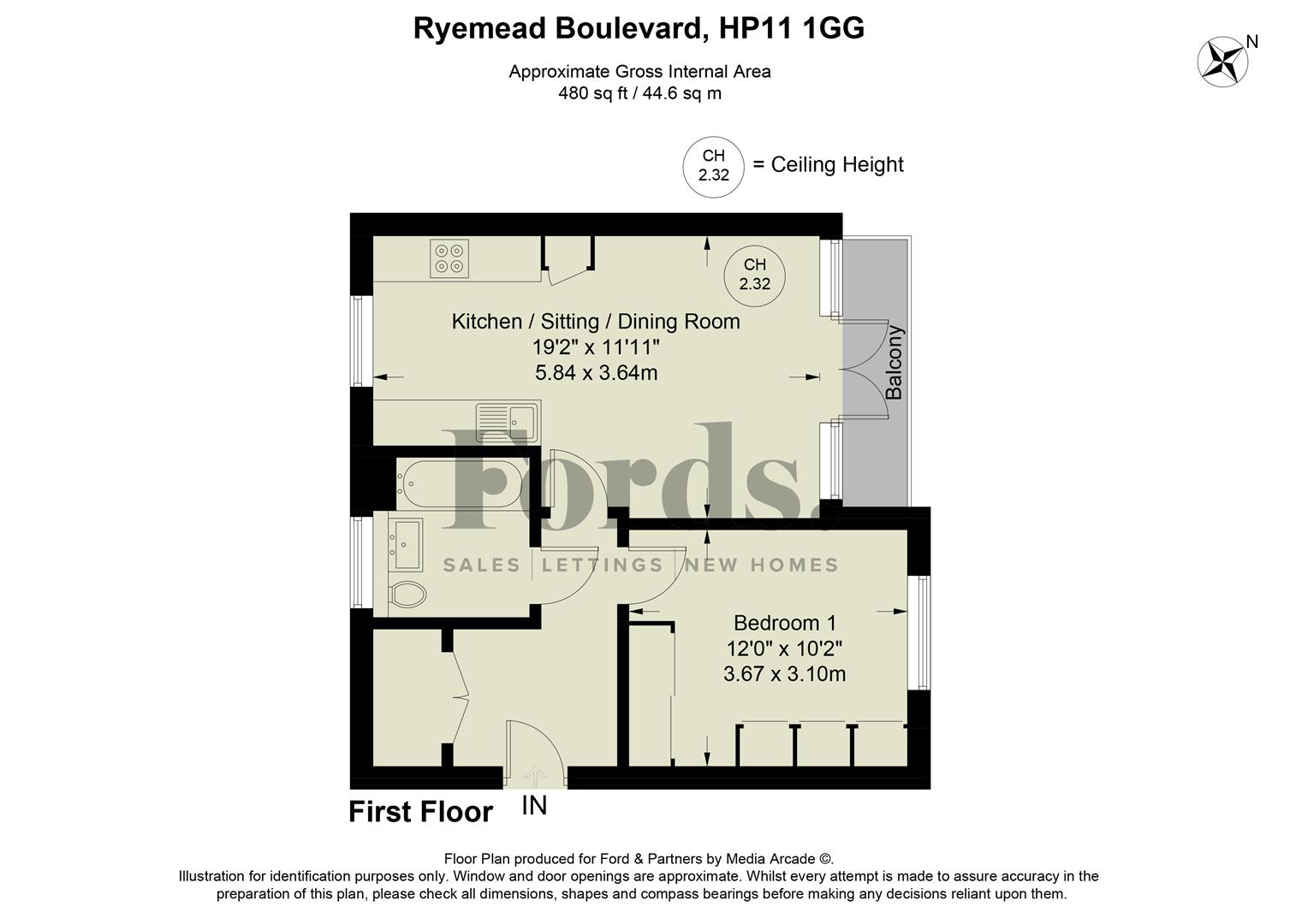 21 Ream Court, Ryemead Boulevard, High Wycombe floorplan