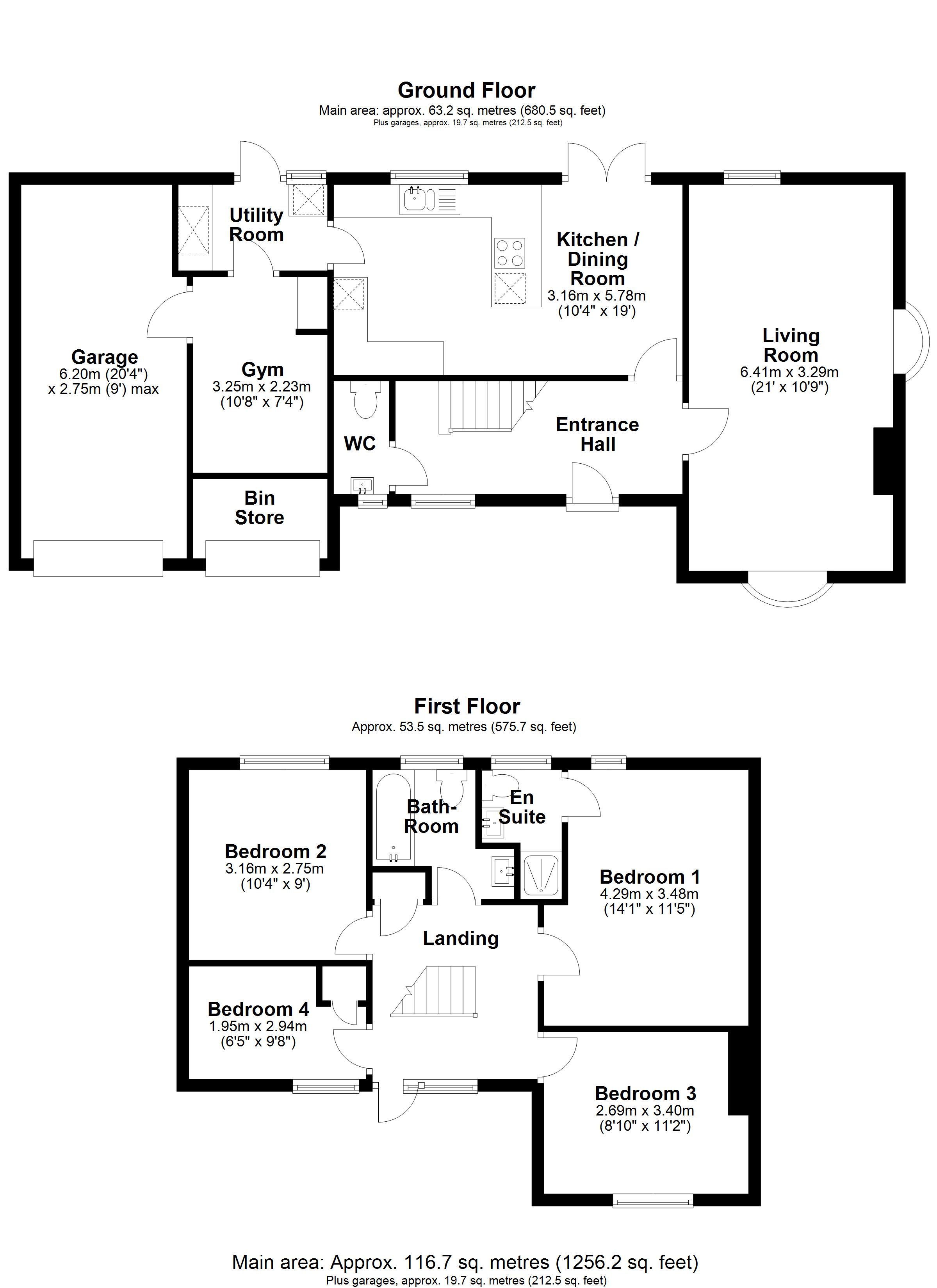19, Park Road, Cambridge floorplan