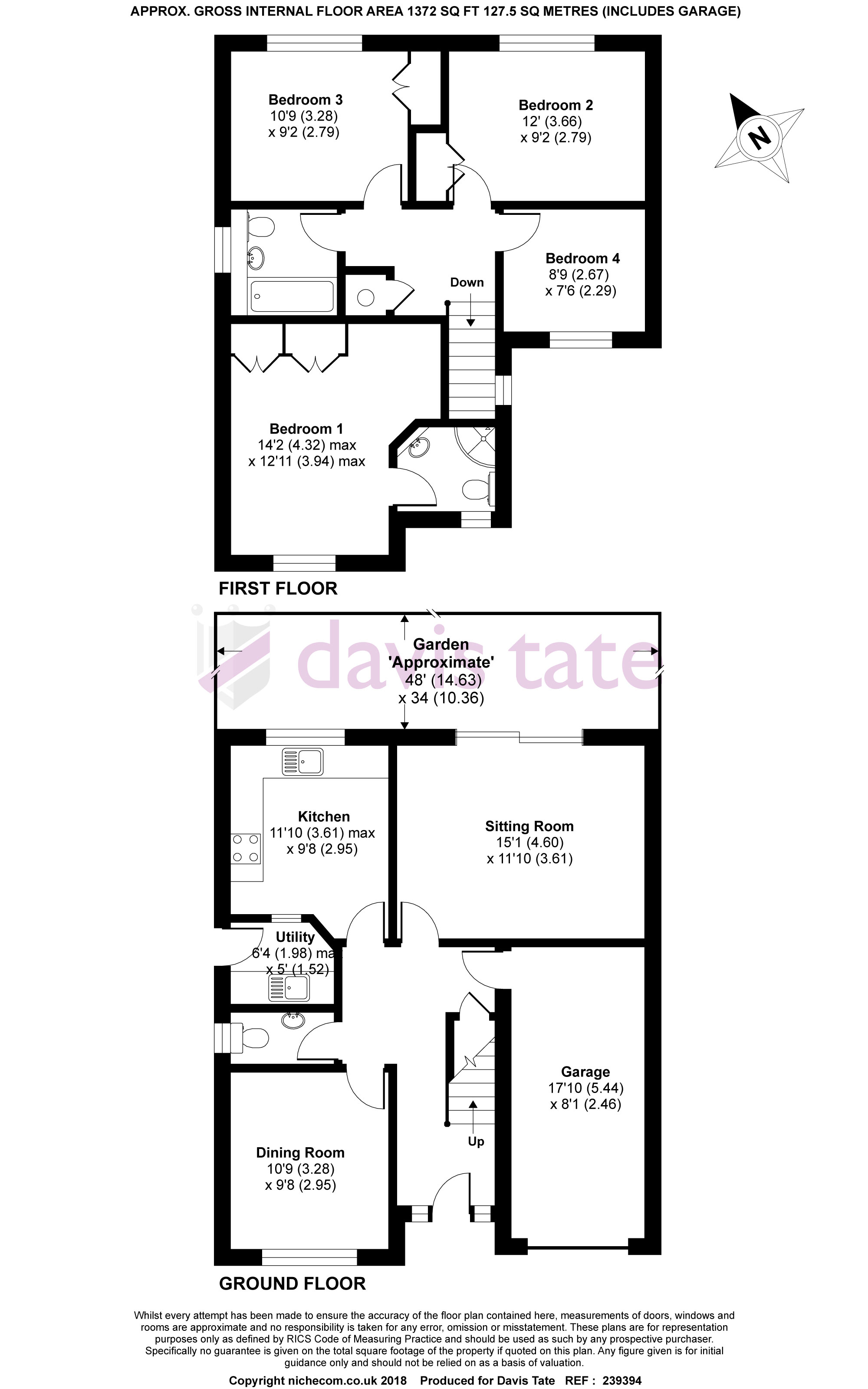 4 Bedrooms Detached house for sale in Mably Grove, Wantage OX12