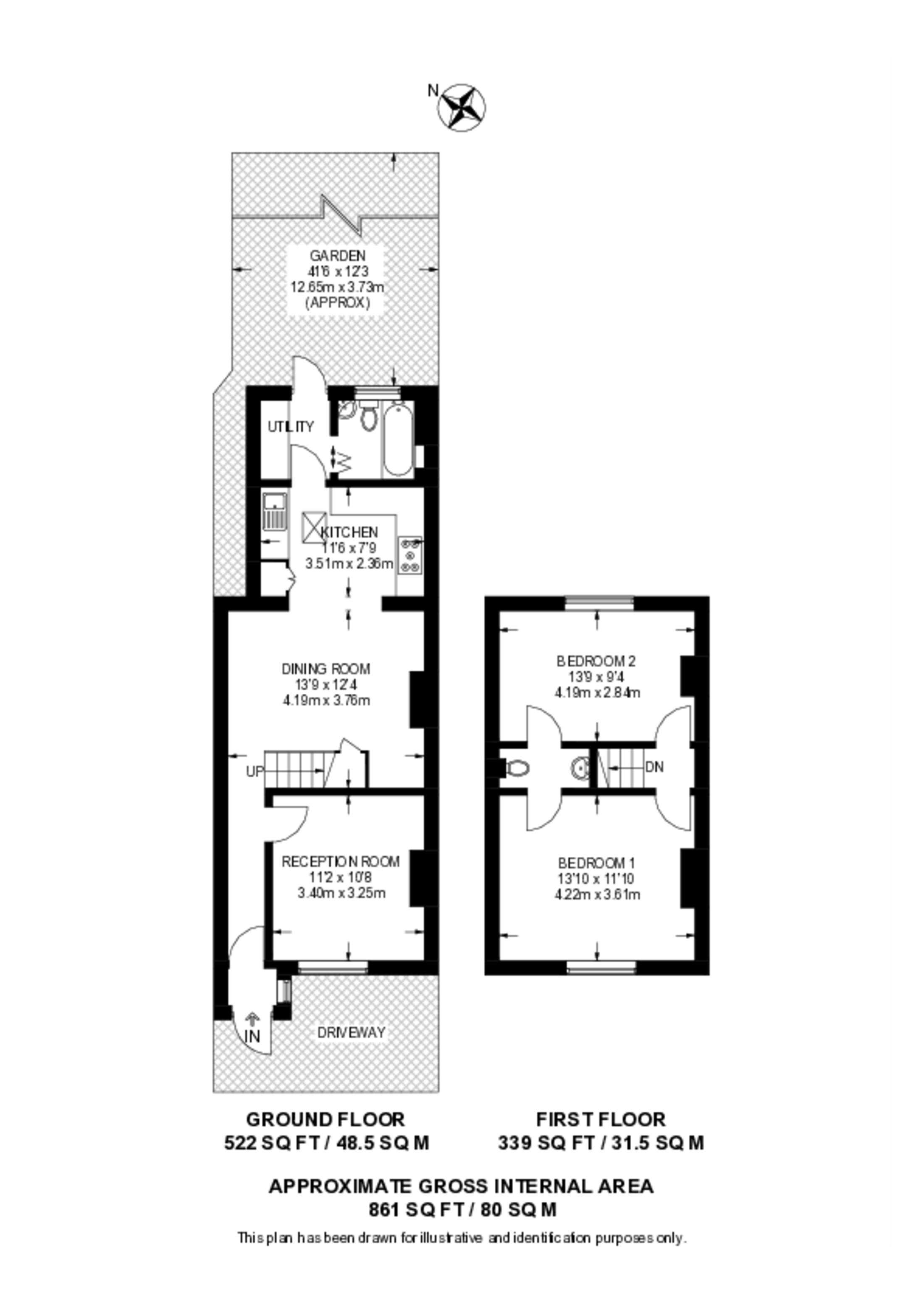 Gloucester Road, Croydon floorplan