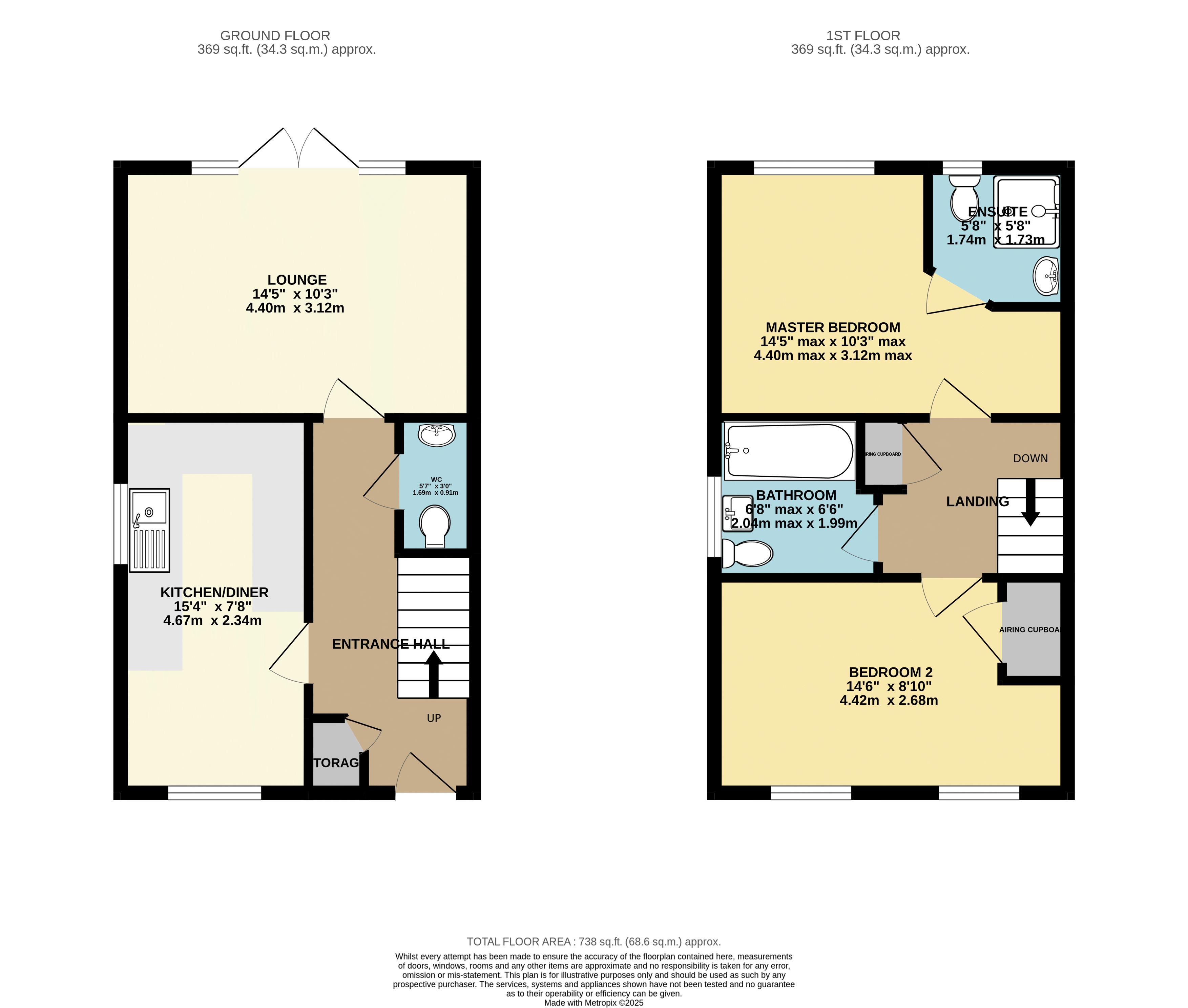 19, Goldcrest Avenue, Lincoln floorplan