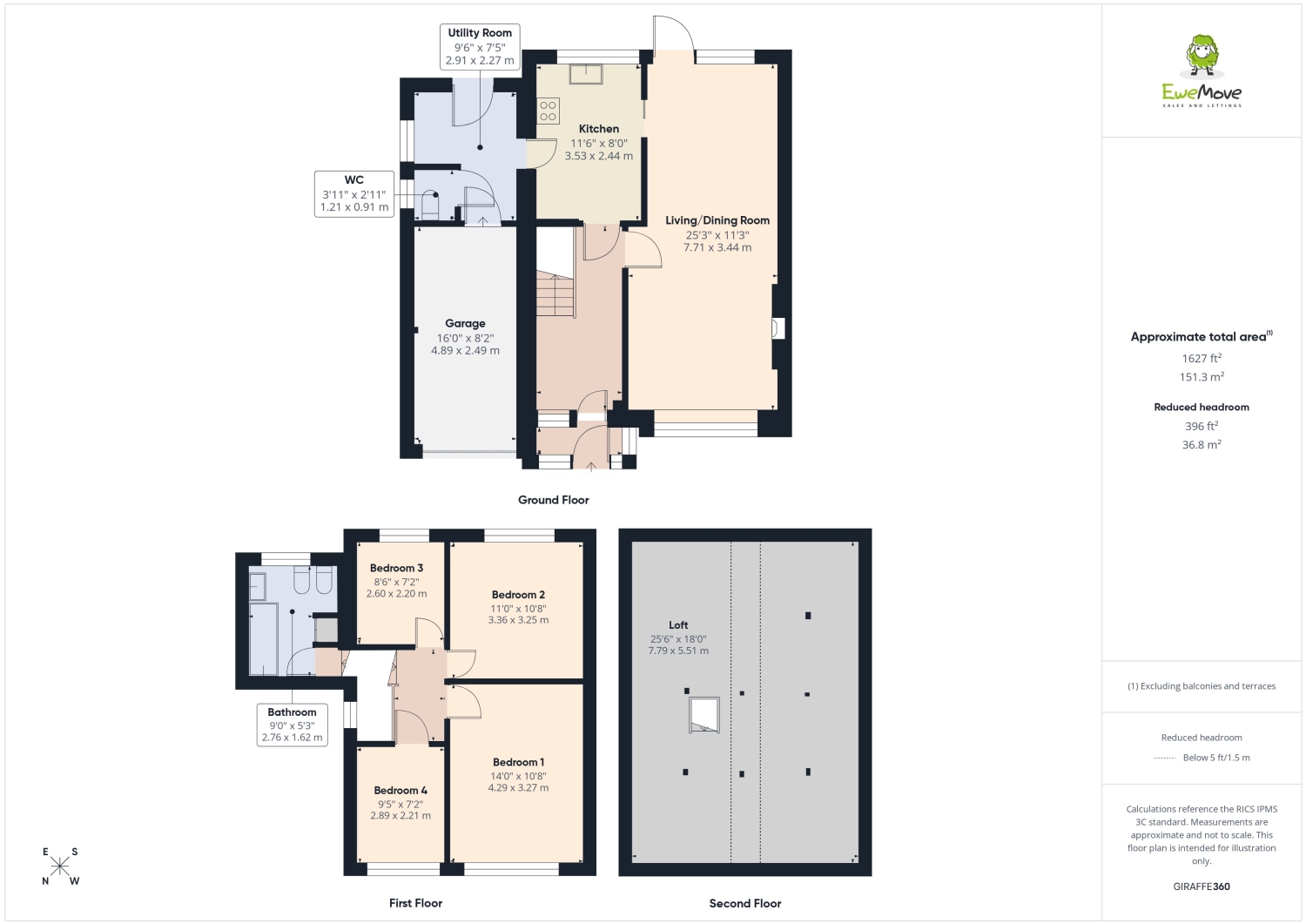 155, Hassall Road, Stoke-on-Trent floorplan