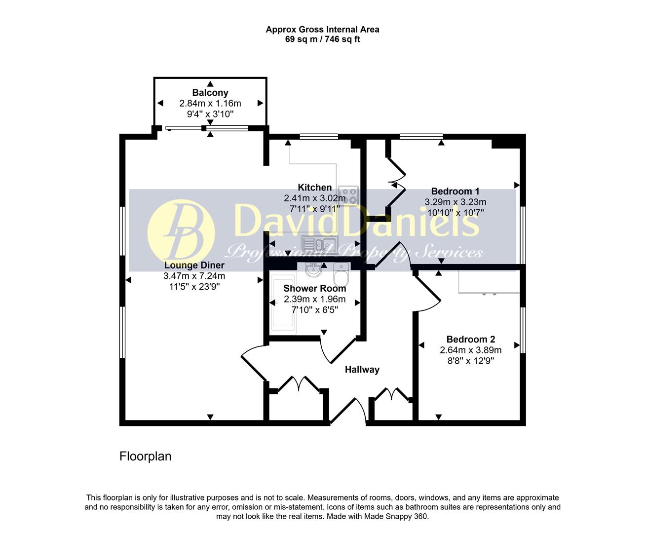 Cam Road, Stratford, London floorplan