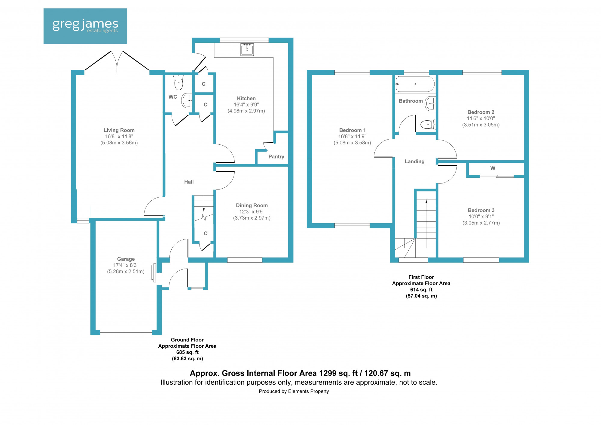 Cranleigh Court, Farnborough GU14, 3 bedroom detached house for sale