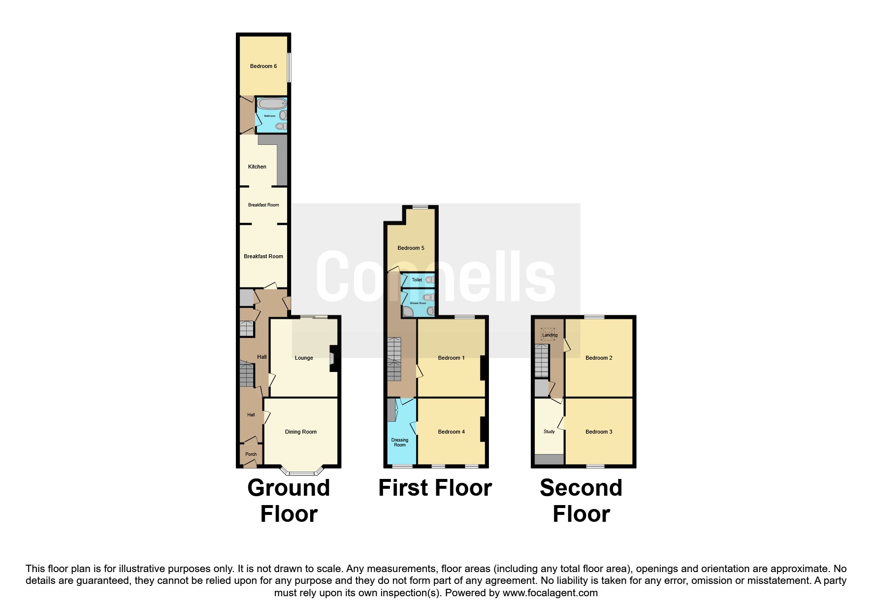 41, Clarendon Road, Birmingham floorplan