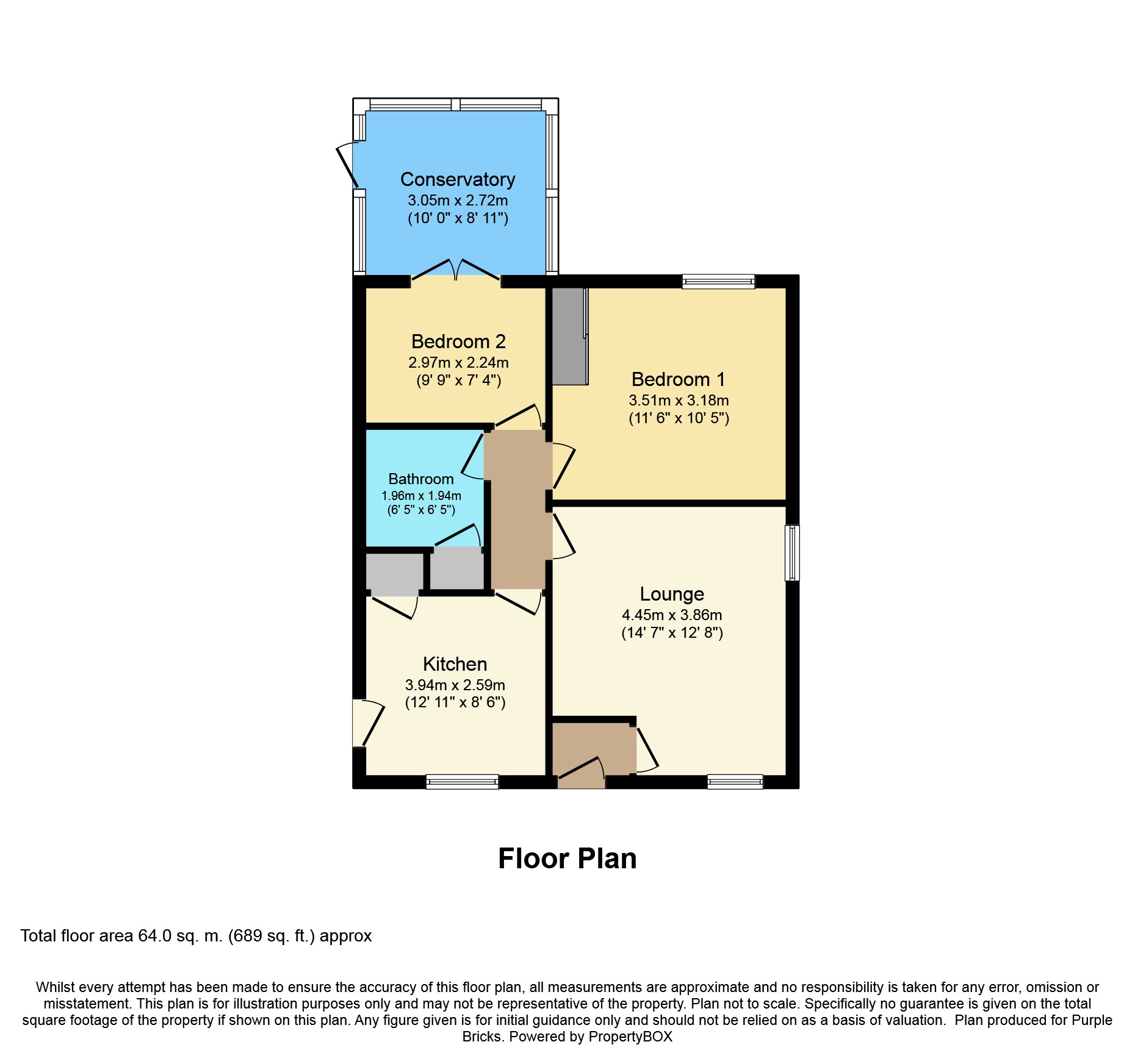 2 Bedrooms Detached bungalow for sale in Collingwood Drive, Sileby LE12