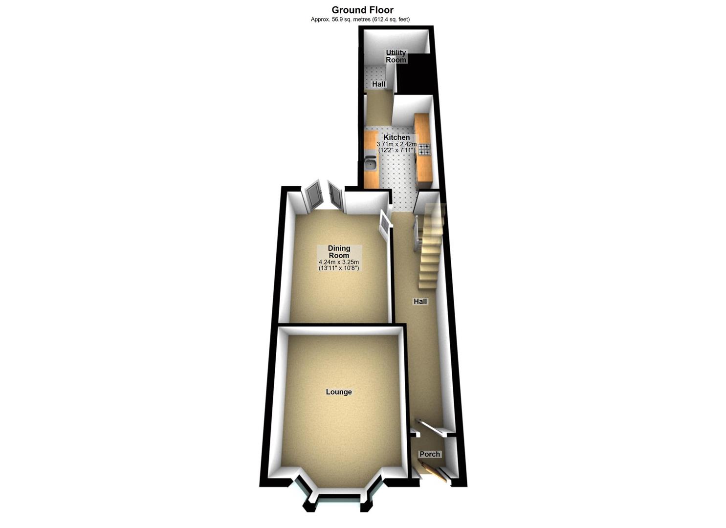 Currier Lane, AshtonUnderLyne OL6, 3 bedroom terraced house for sale