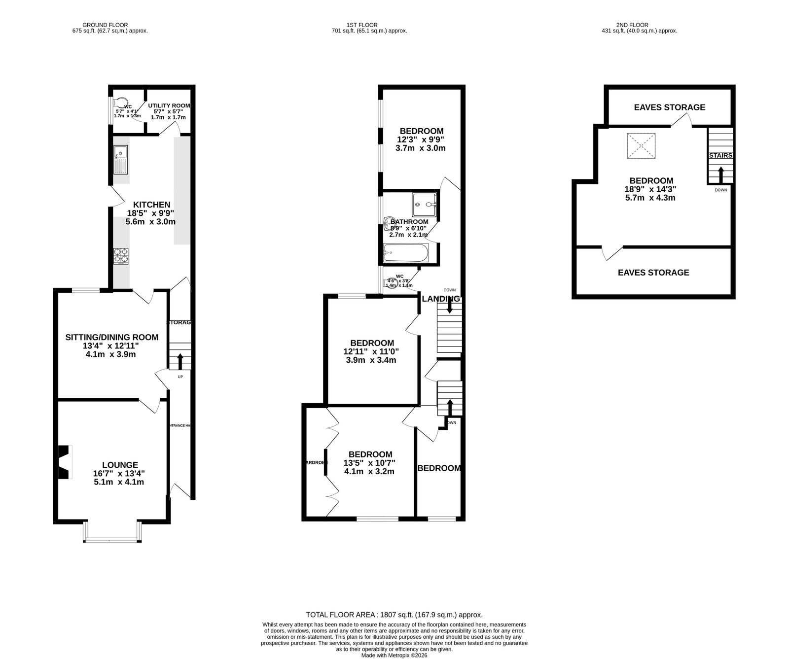 2, Stanley Street, Ilkeston floorplan
