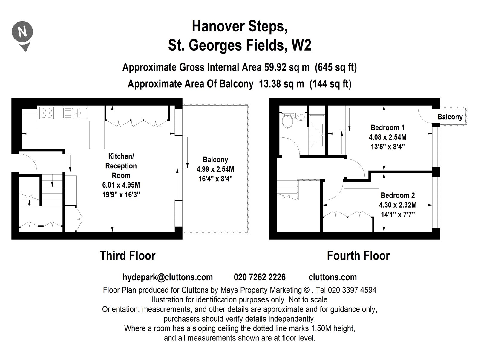 Hanover Steps, London floorplan