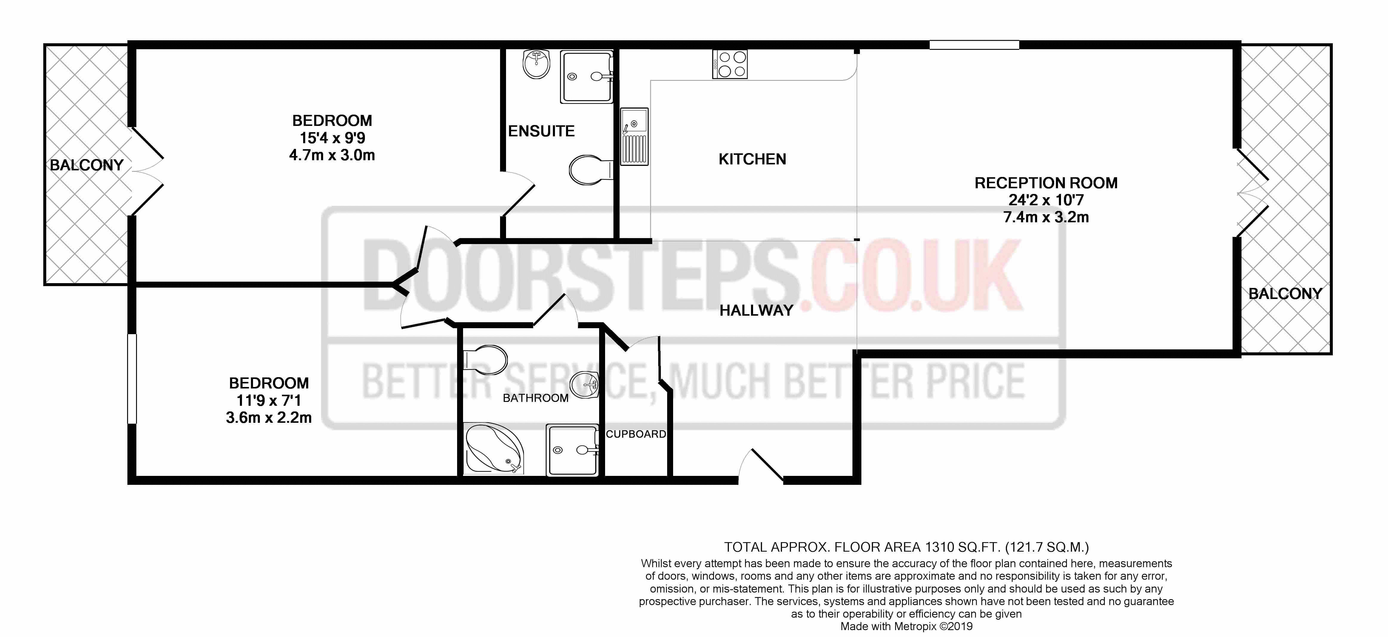 2 Bedrooms Flat for sale in Rayleigh Road, Eastwood, Leigh-On-Sea SS9