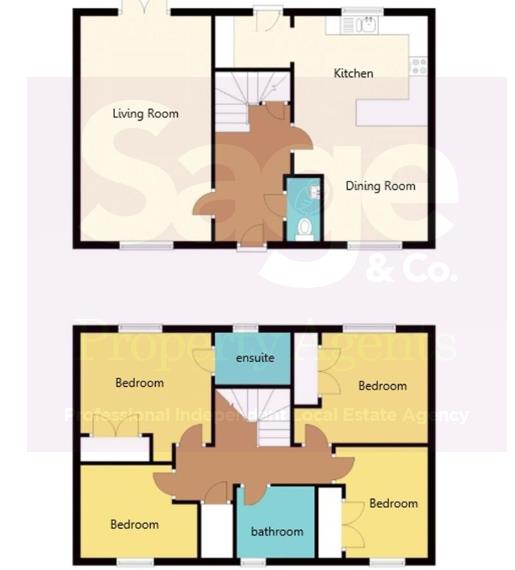 45, Stryd Camlas, Cwmbran floorplan