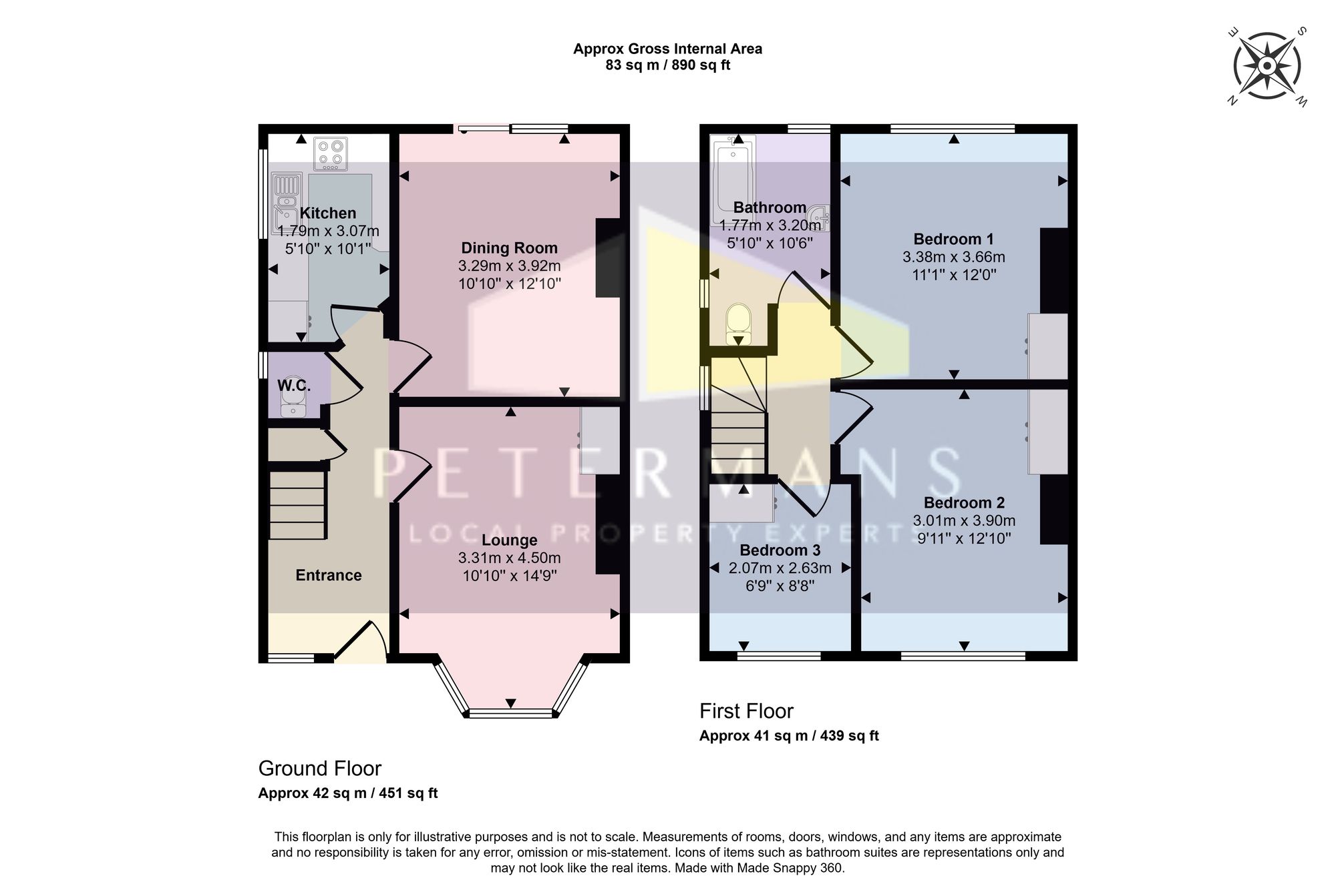 62 Buckingham Road, Edgware floorplan