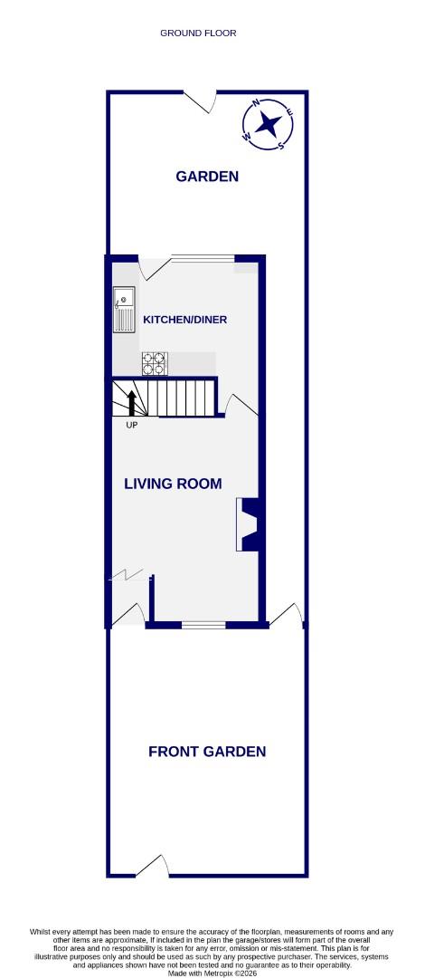 15, Sycamore Close, York floorplan