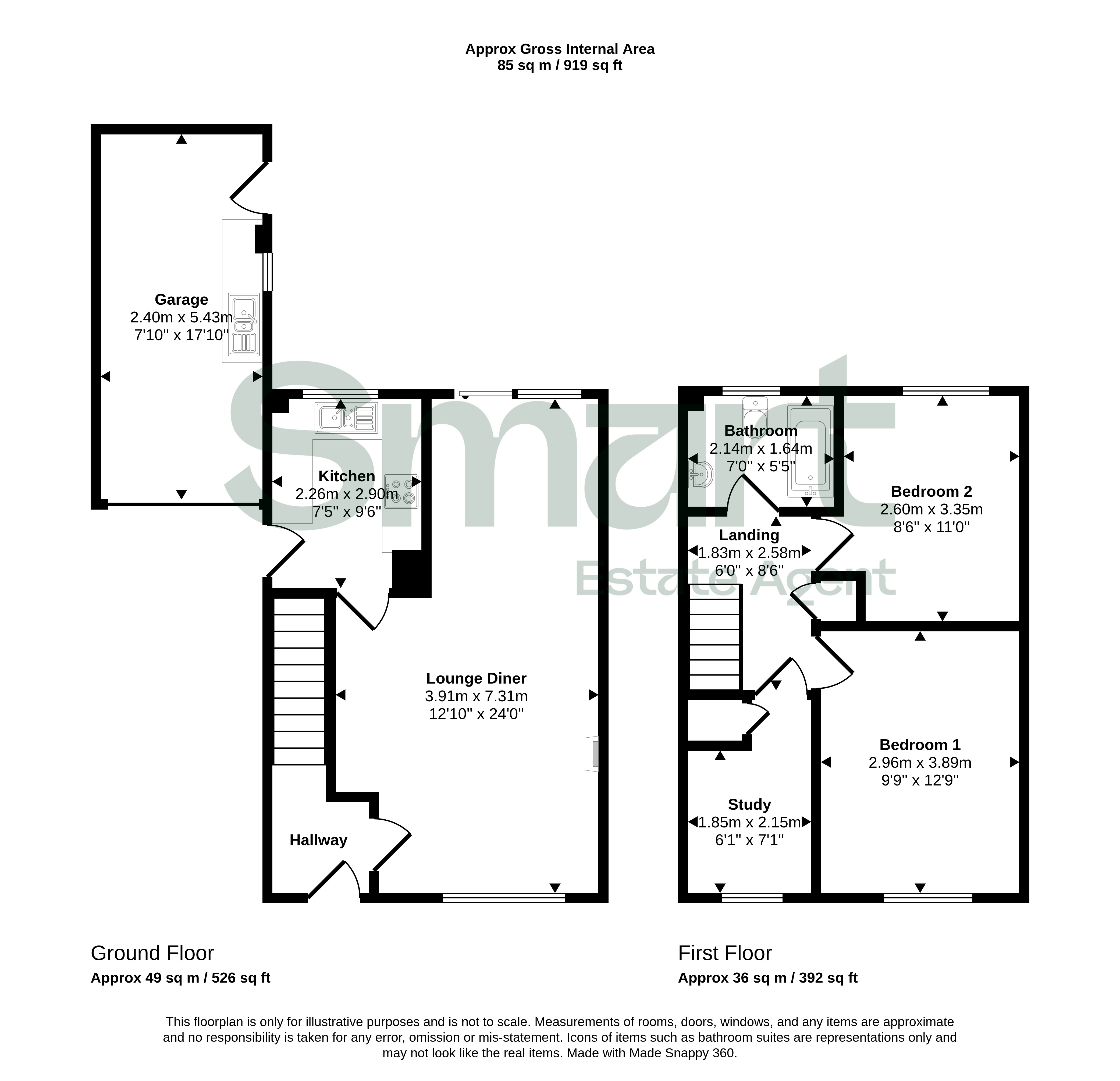 6, Ilex Close, Exeter floorplan