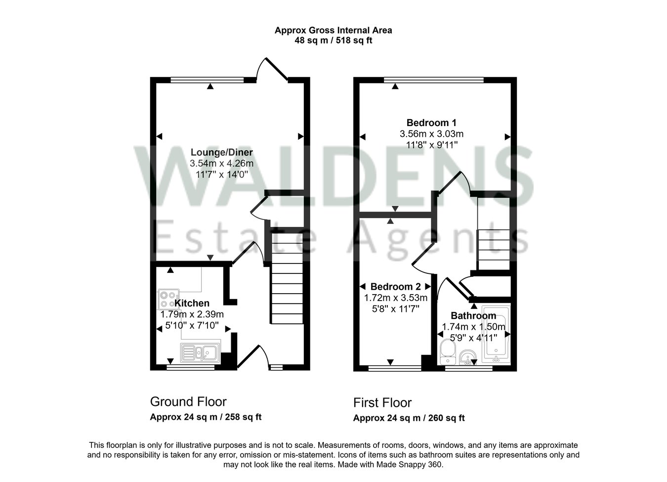 20, Juniper Walk, Bedford floorplan