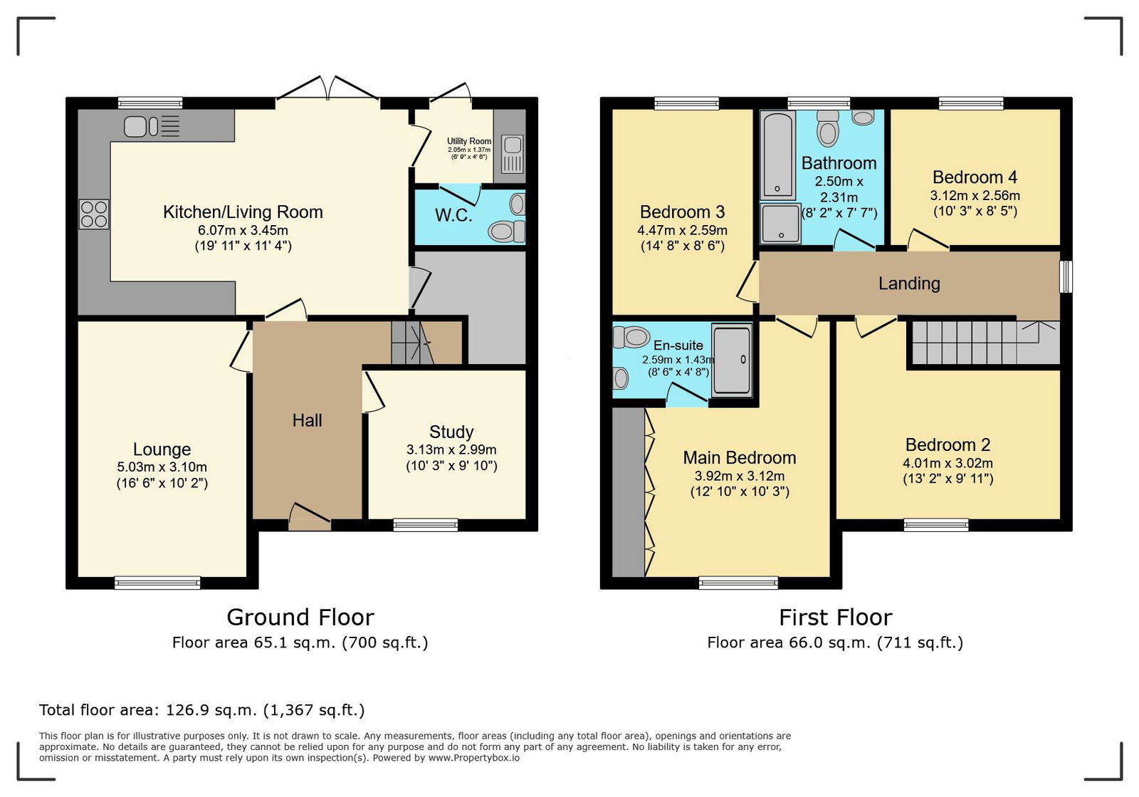 34, Jenham Drive, Leicestershire floorplan