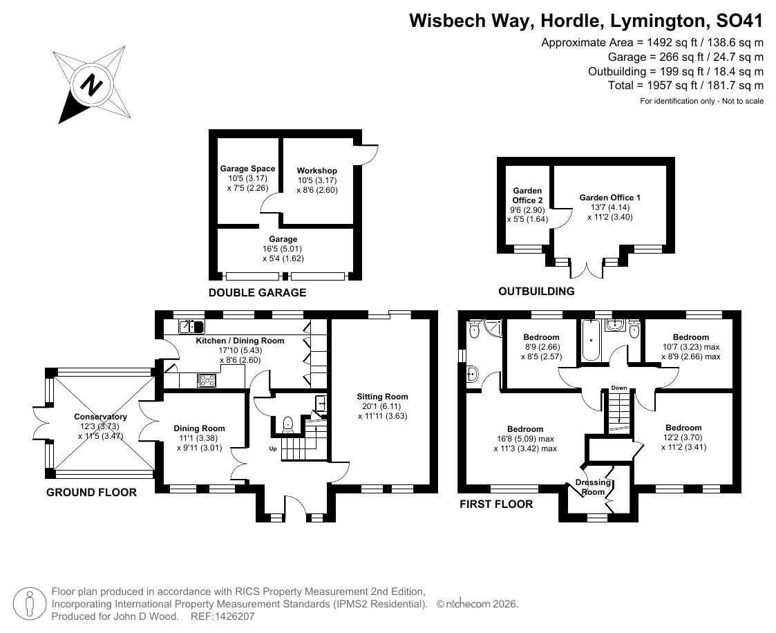 33, Wisbech Way, Lymington floorplan
