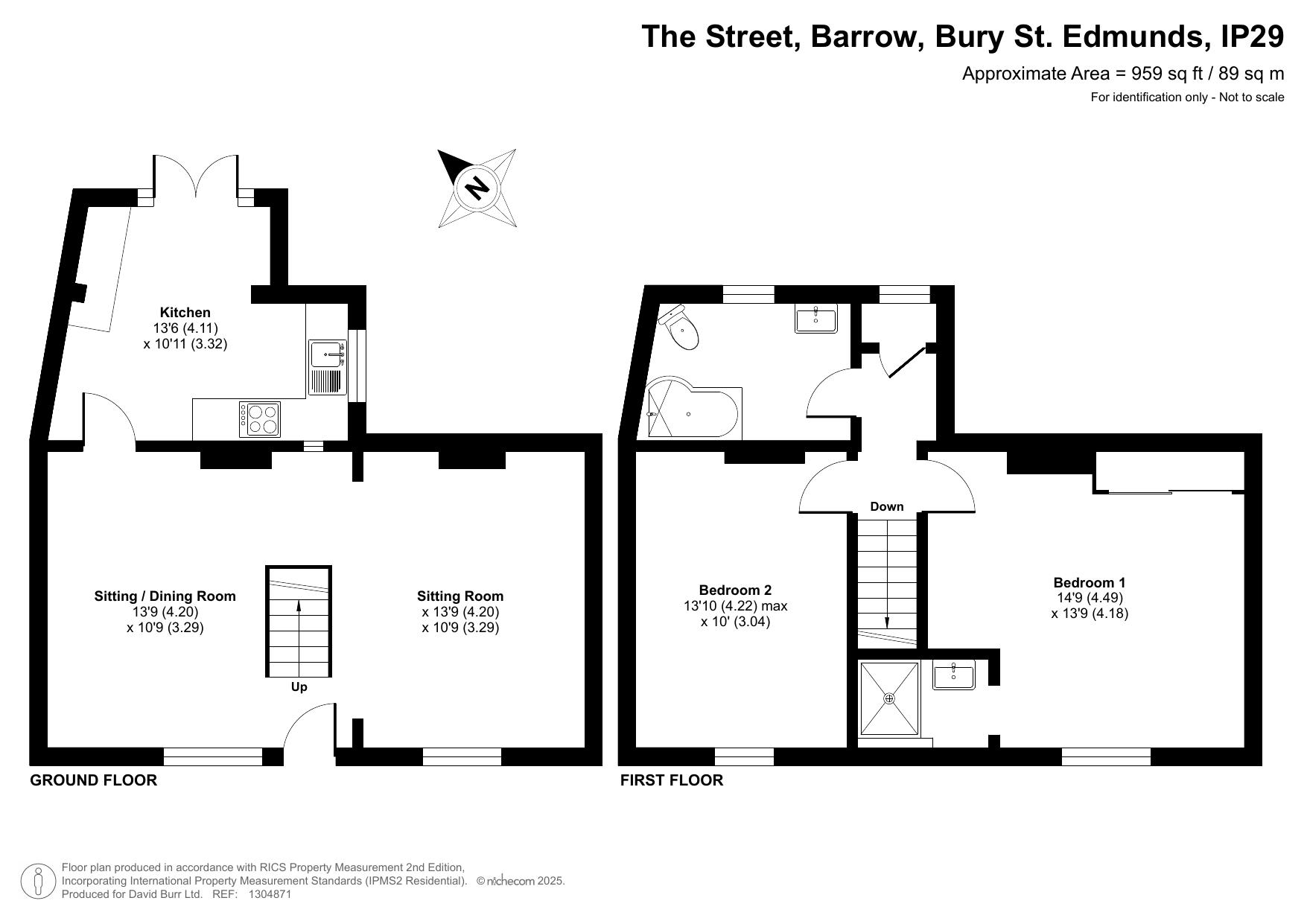 Thorn House, 53, The Street, Bury St. Edmunds floorplan