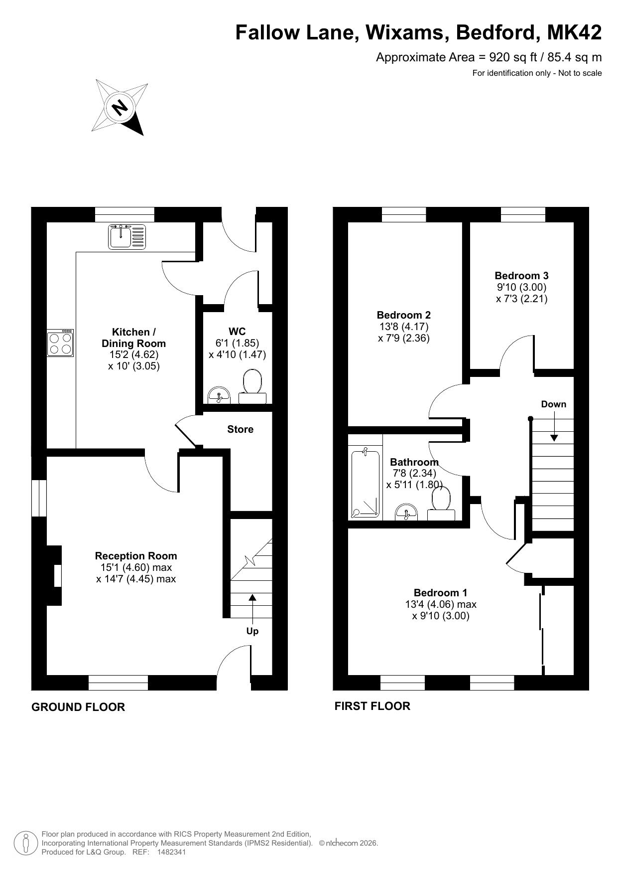 Fallow Lane, Wixams, Bedford floorplan