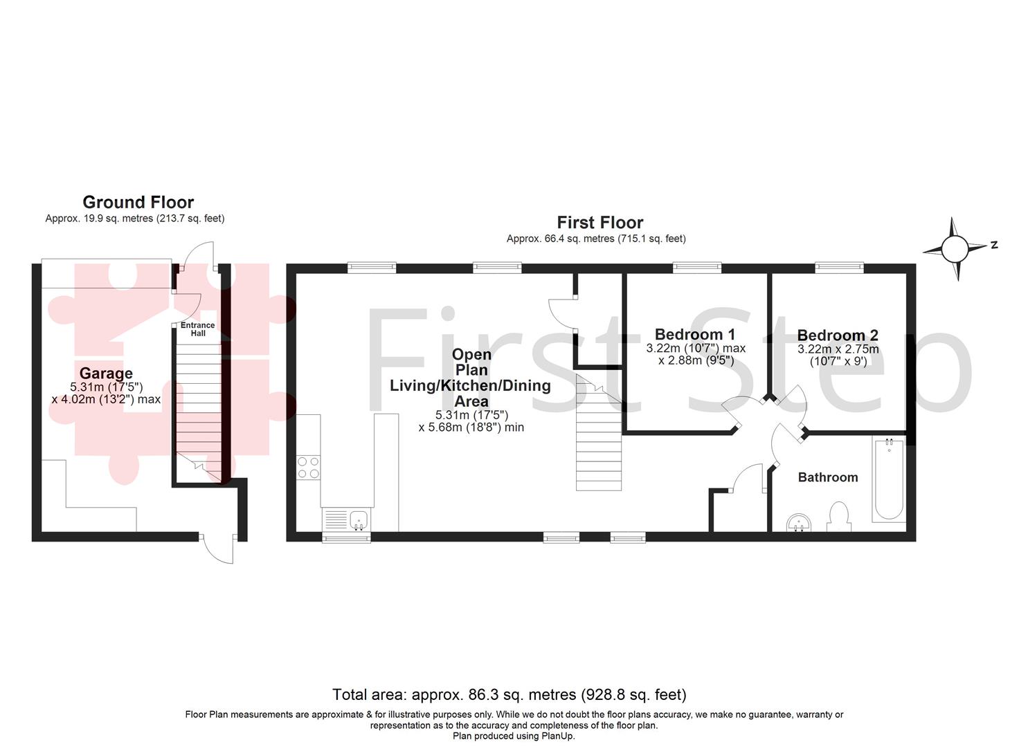 37, Dickens Boulevard, Hitchin floorplan