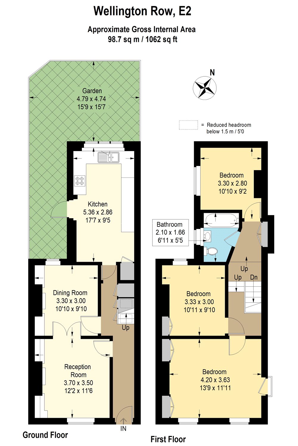 3 Bedrooms Terraced house to rent in Wellington Row, Bethnal Green, London E2