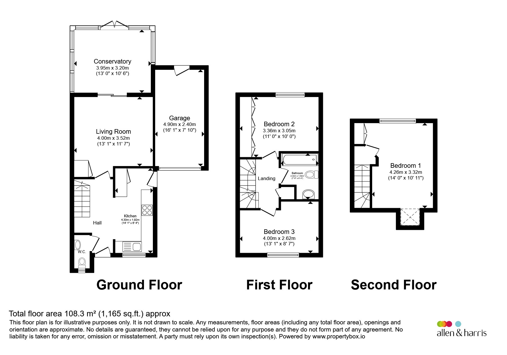 24, Garrett Drive, Bristol floorplan