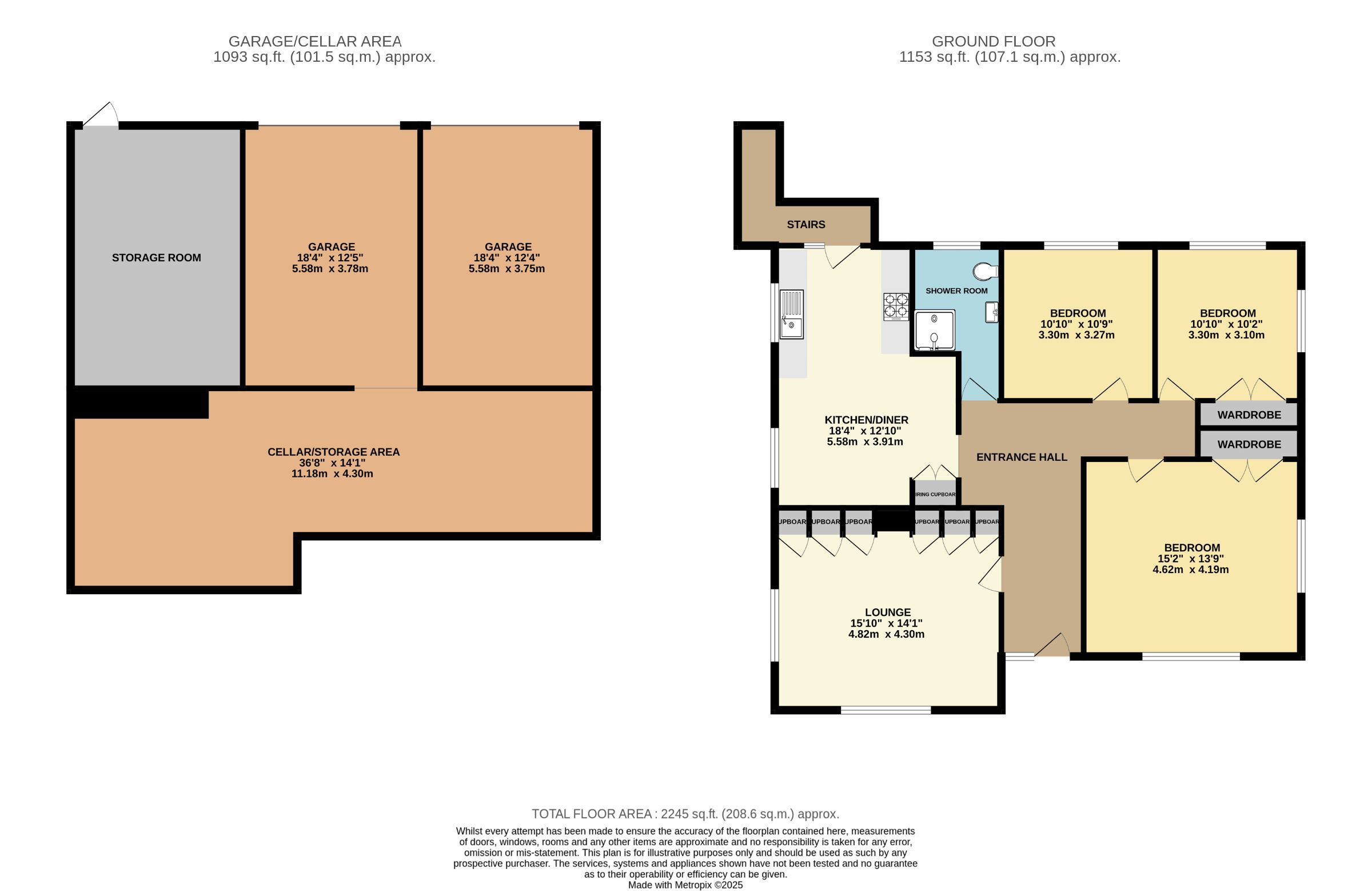 Peacehaven, Cinderford floorplan