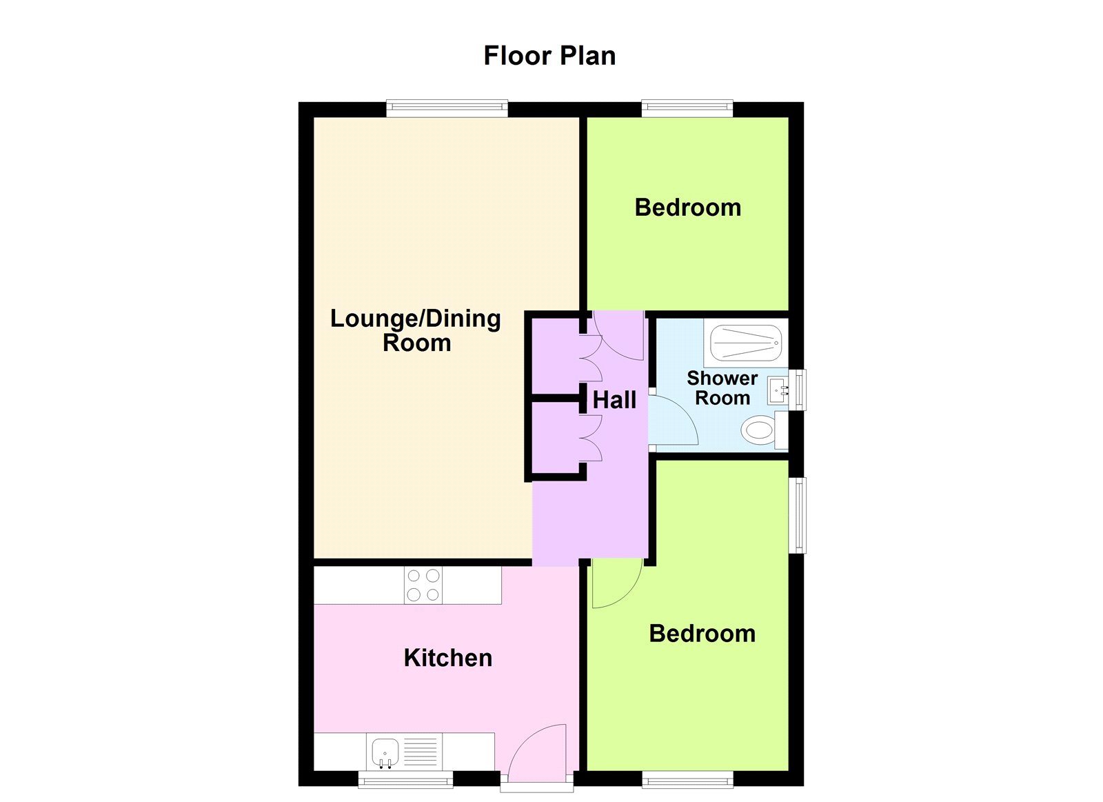 1A,, The Paddock, Tenby floorplan