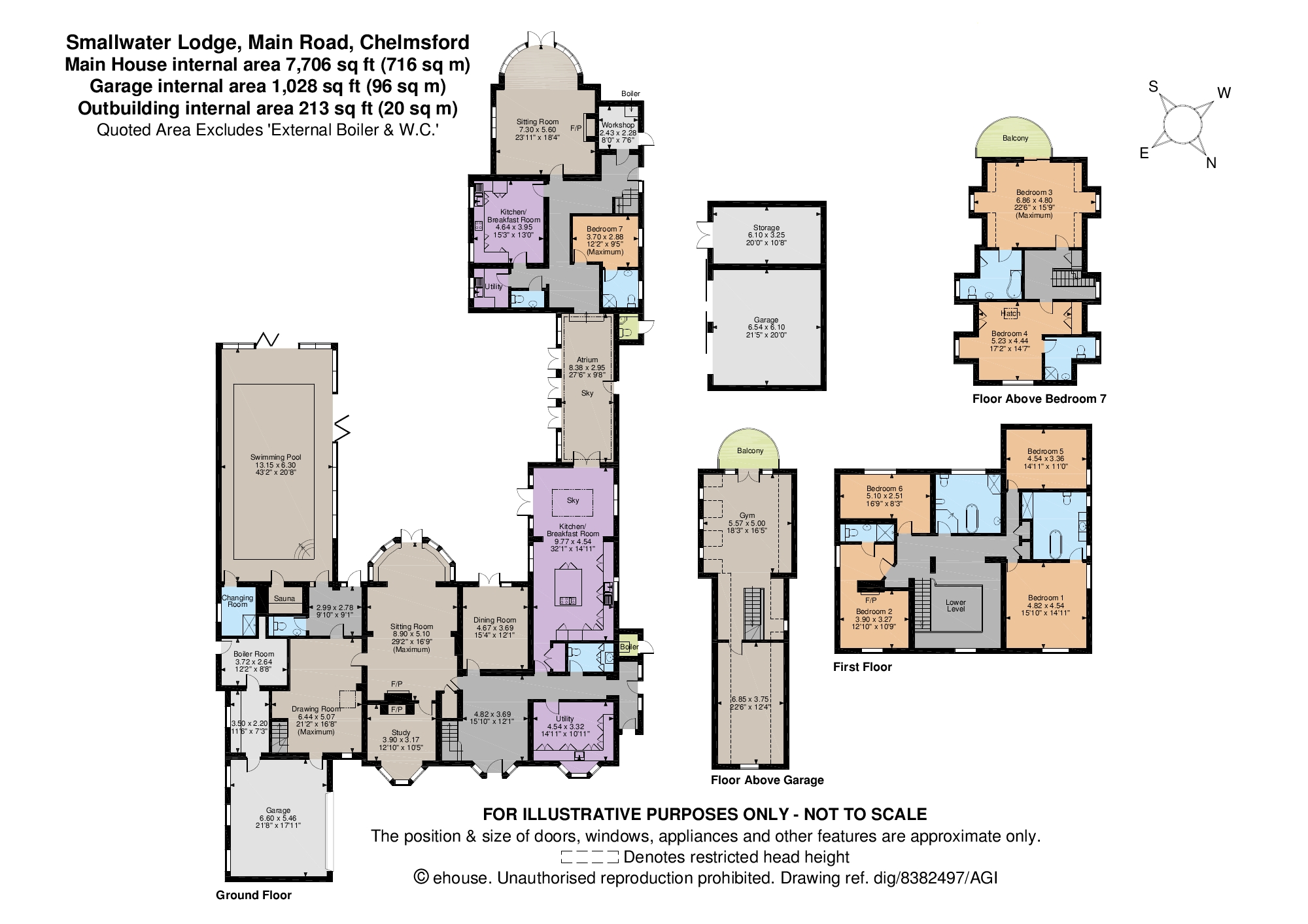 7 Bedrooms Detached house for sale in Main Road, Bicknacre, Chelmsford CM3