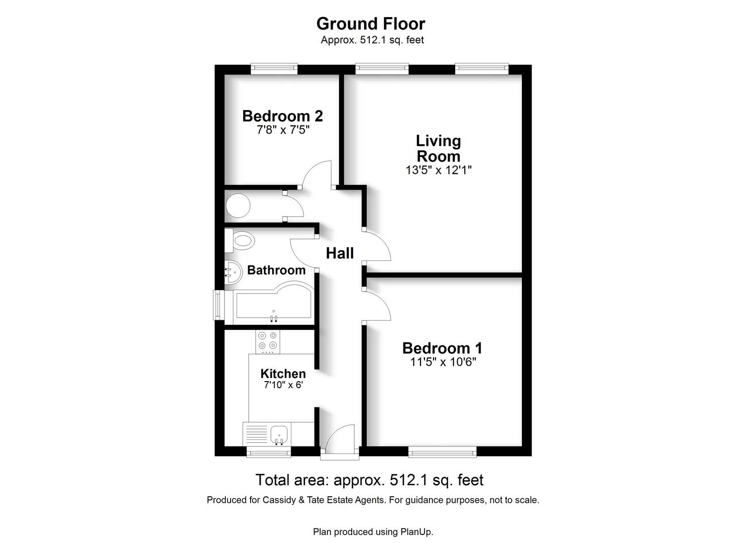 301, The Ridgeway, St. Albans floorplan
