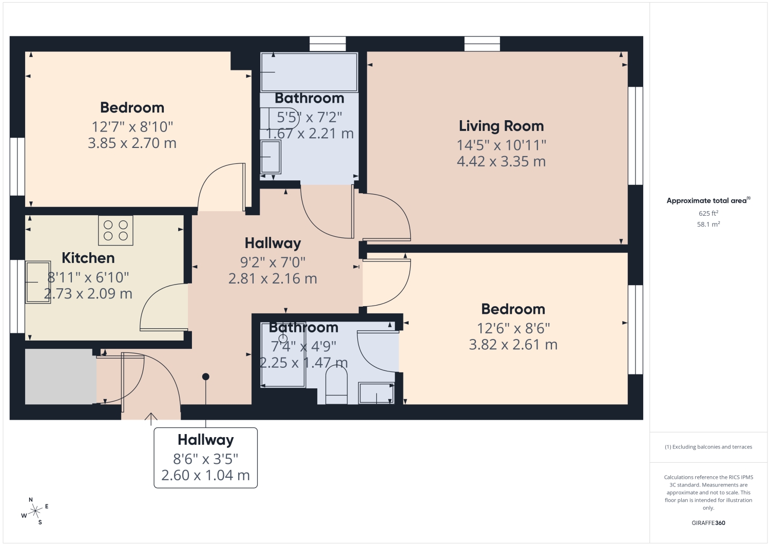 43, Royal Drive, Bordon floorplan