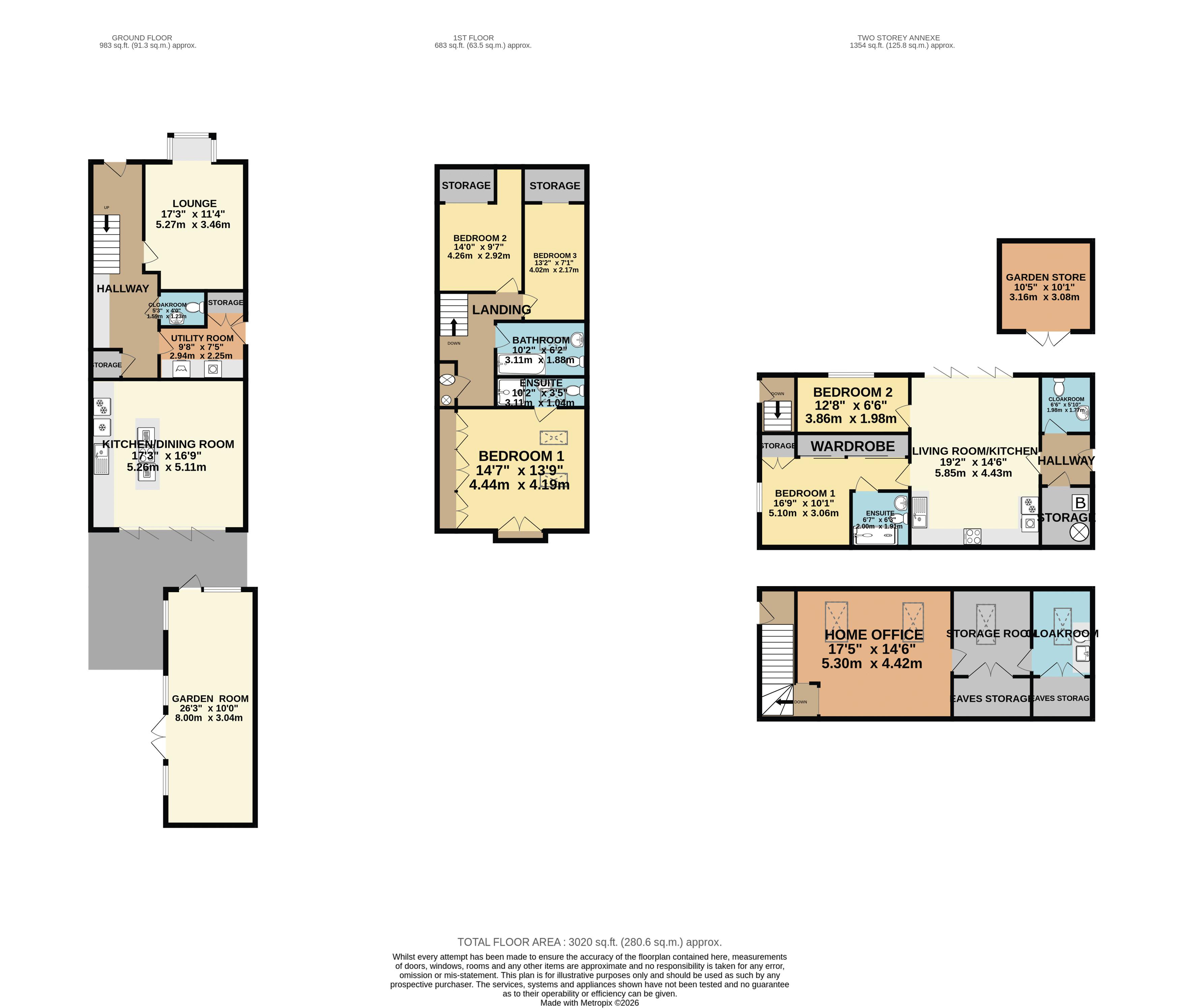 7, Cavendish Way, Maidstone floorplan