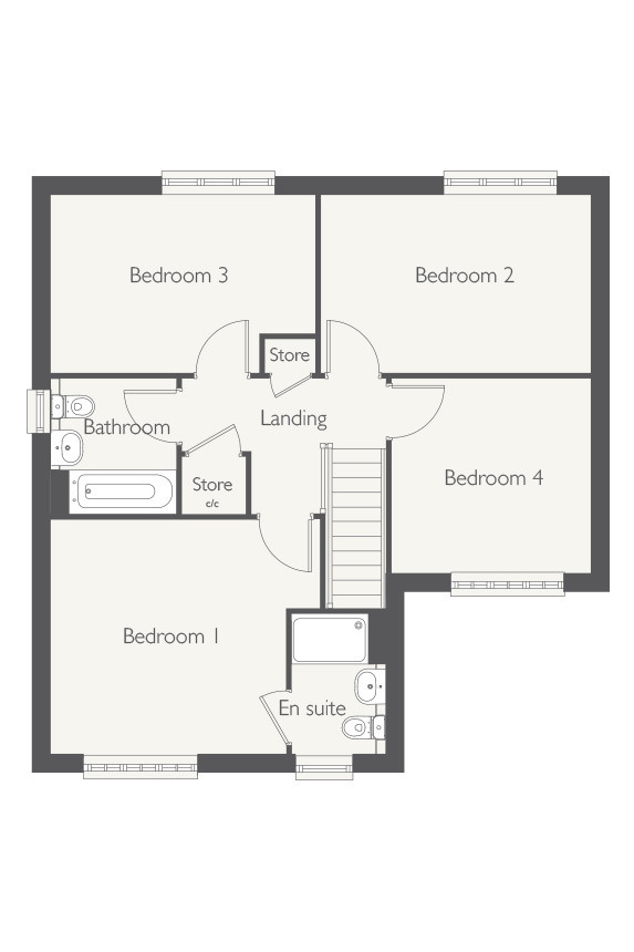 202, Higham Lane, Nuneaton floorplan