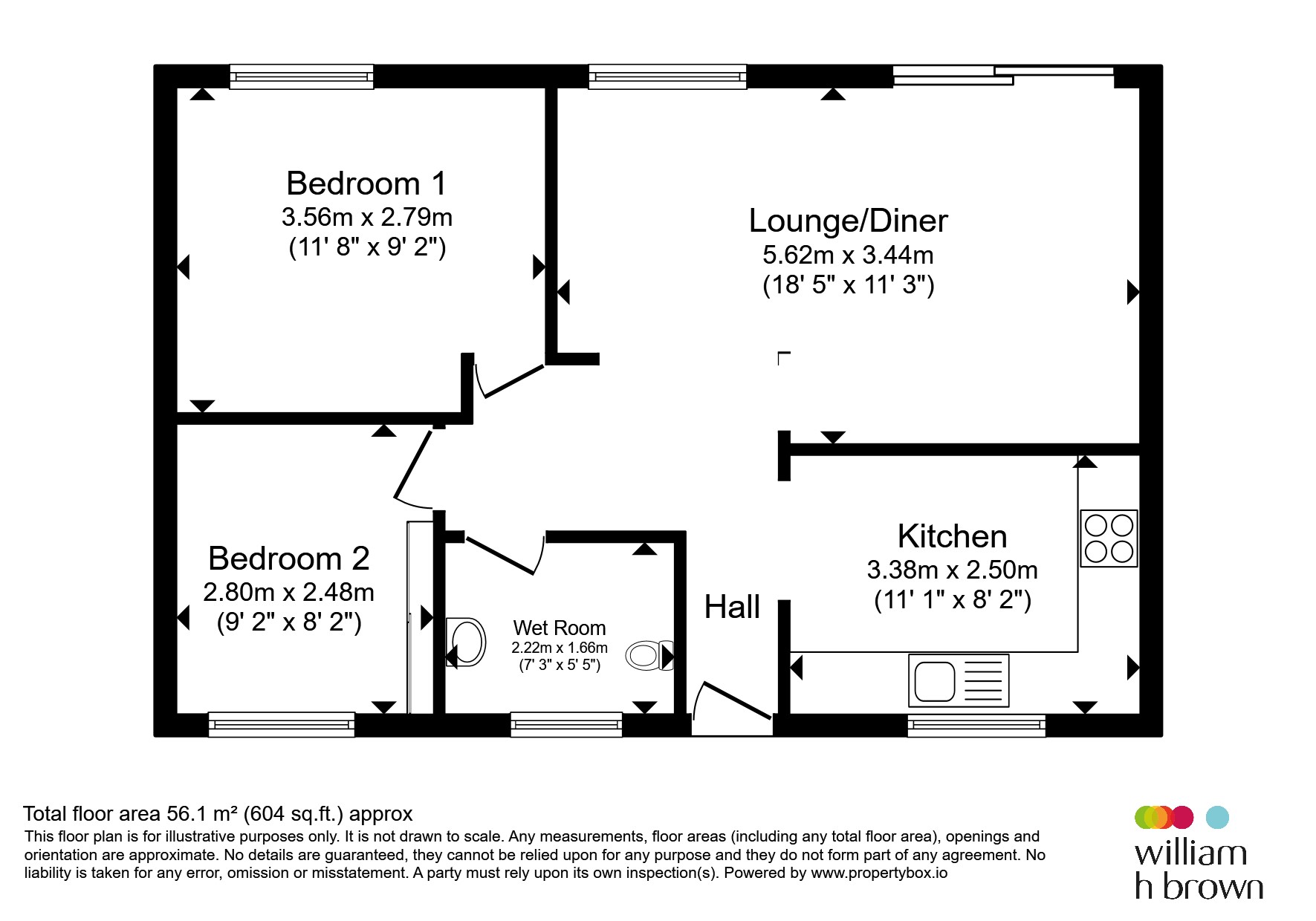 11, Beechwood Close, Doncaster floorplan