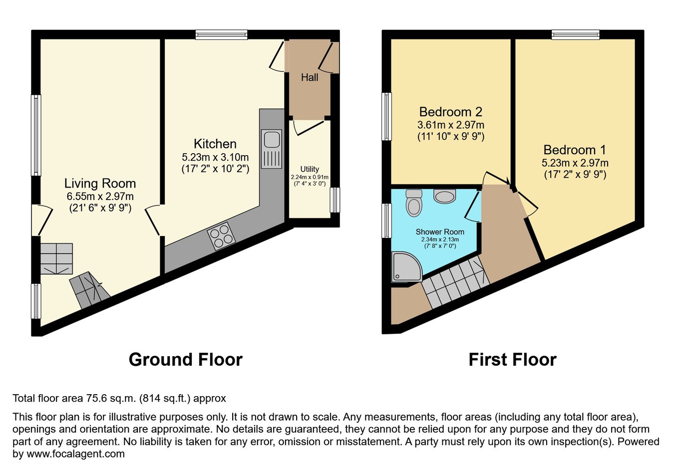 Tanybryn, Dinam Street, Bridgend floorplan