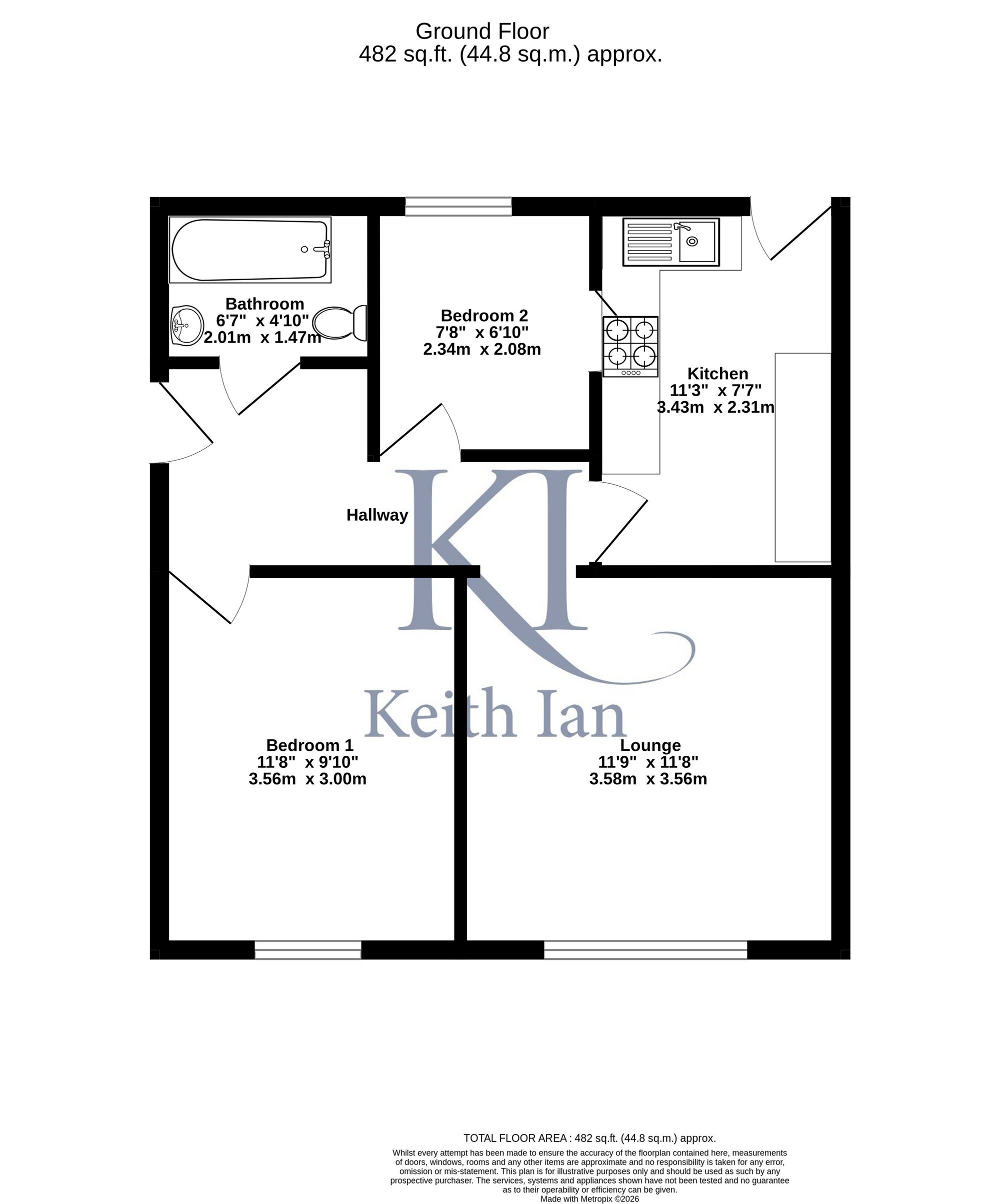 16 Kingham Road, Ware floorplan