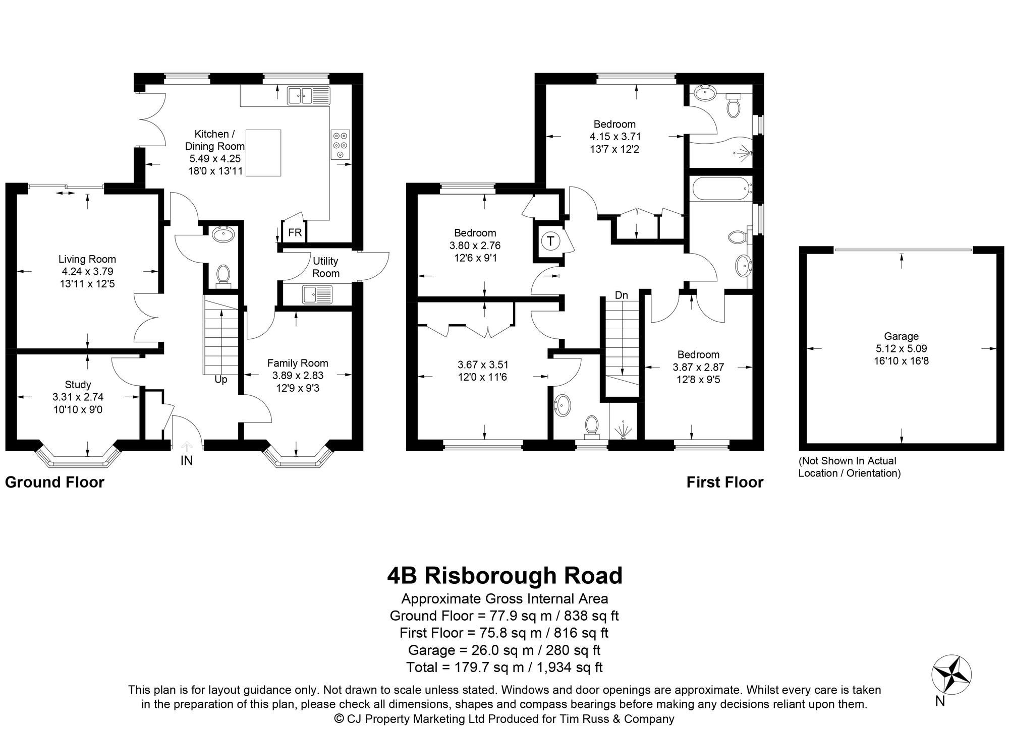 4b Risborough Road, Aylesbury floorplan