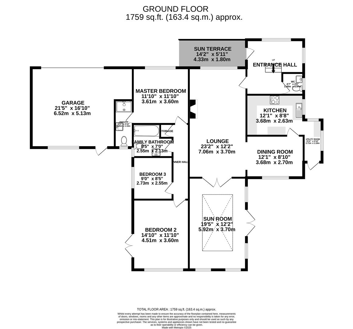 41, Howe Road, Onchan floorplan