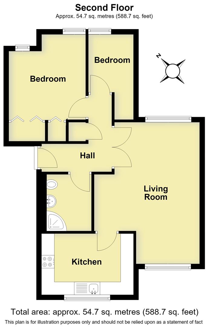 50 Coten End, Warwick floorplan