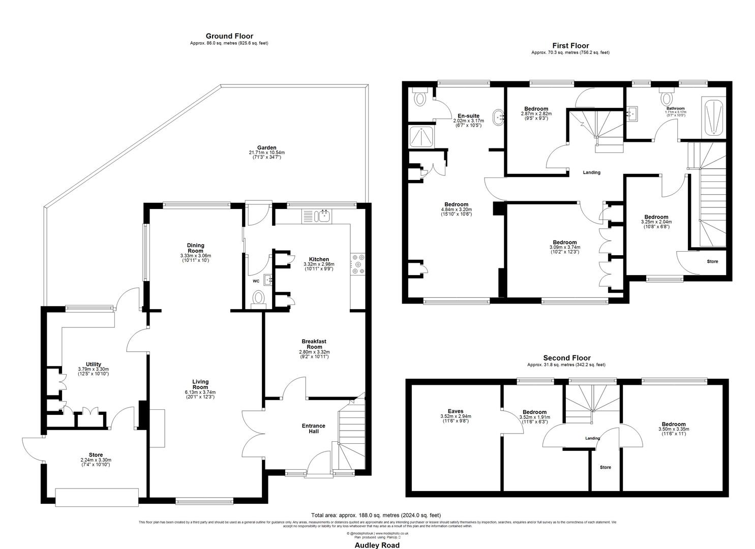 8, Audley Road, Enfield floorplan