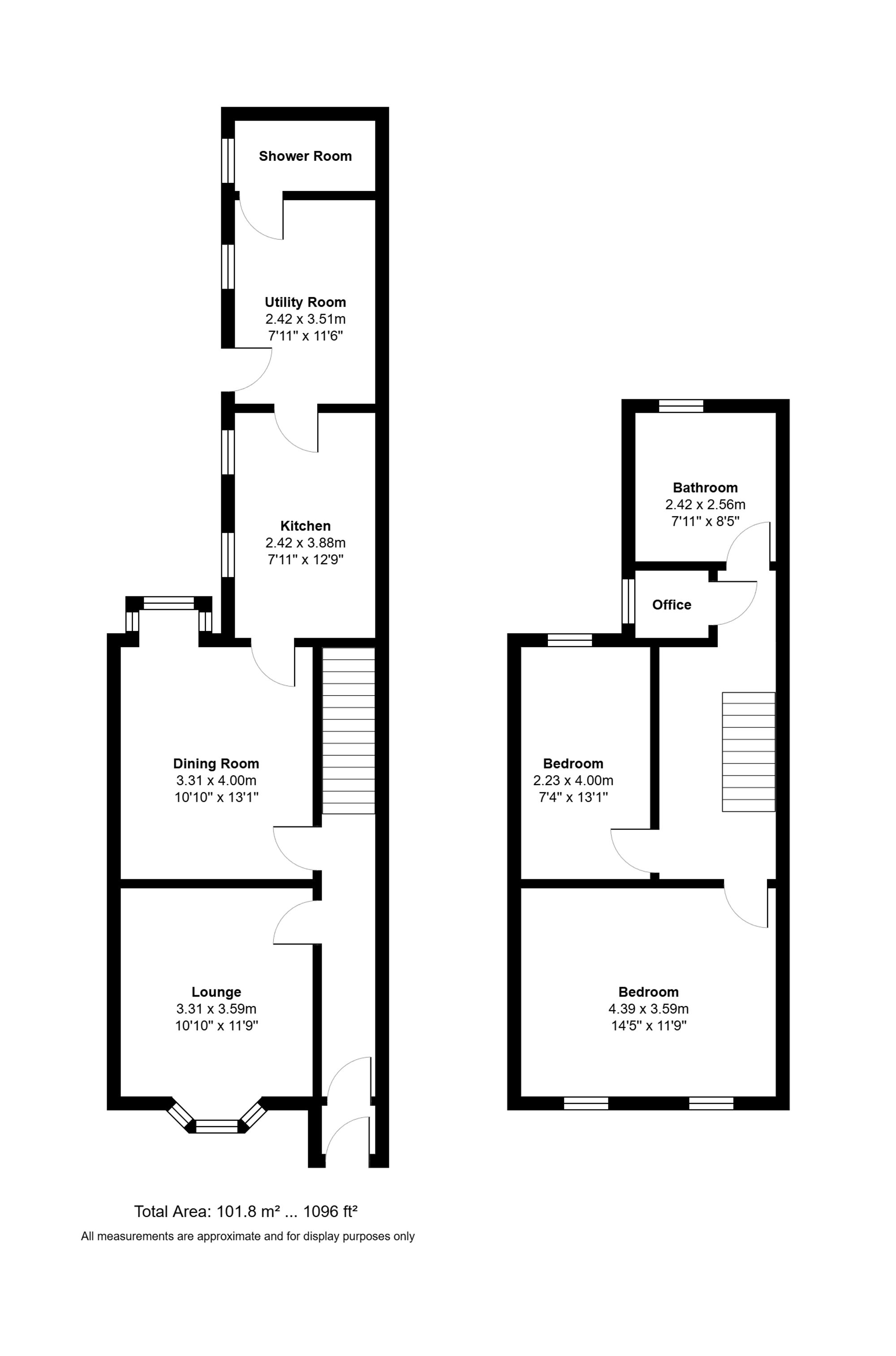 91 Prescot Road, Ormskirk floorplan