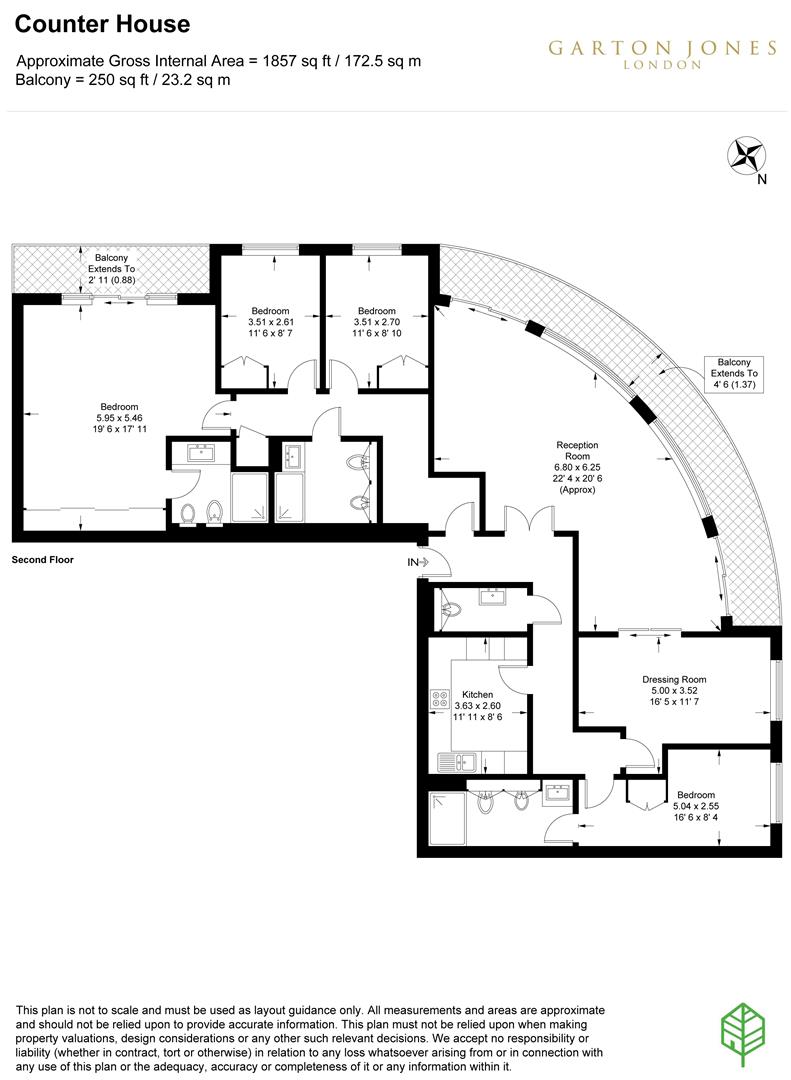 32, Counter House, Chelsea Creek floorplan