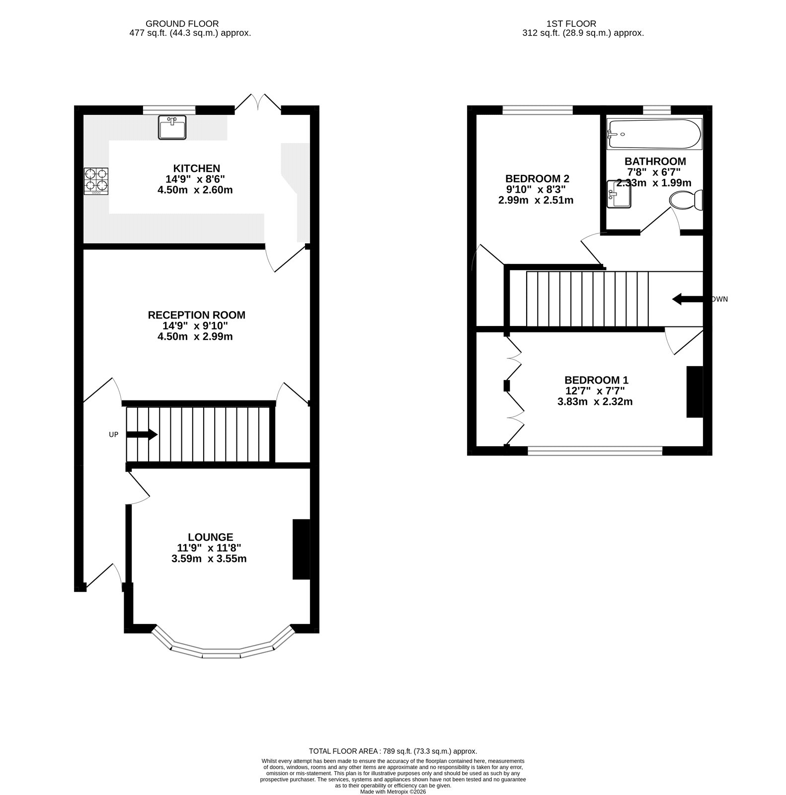 37, West Lane, Kent floorplan