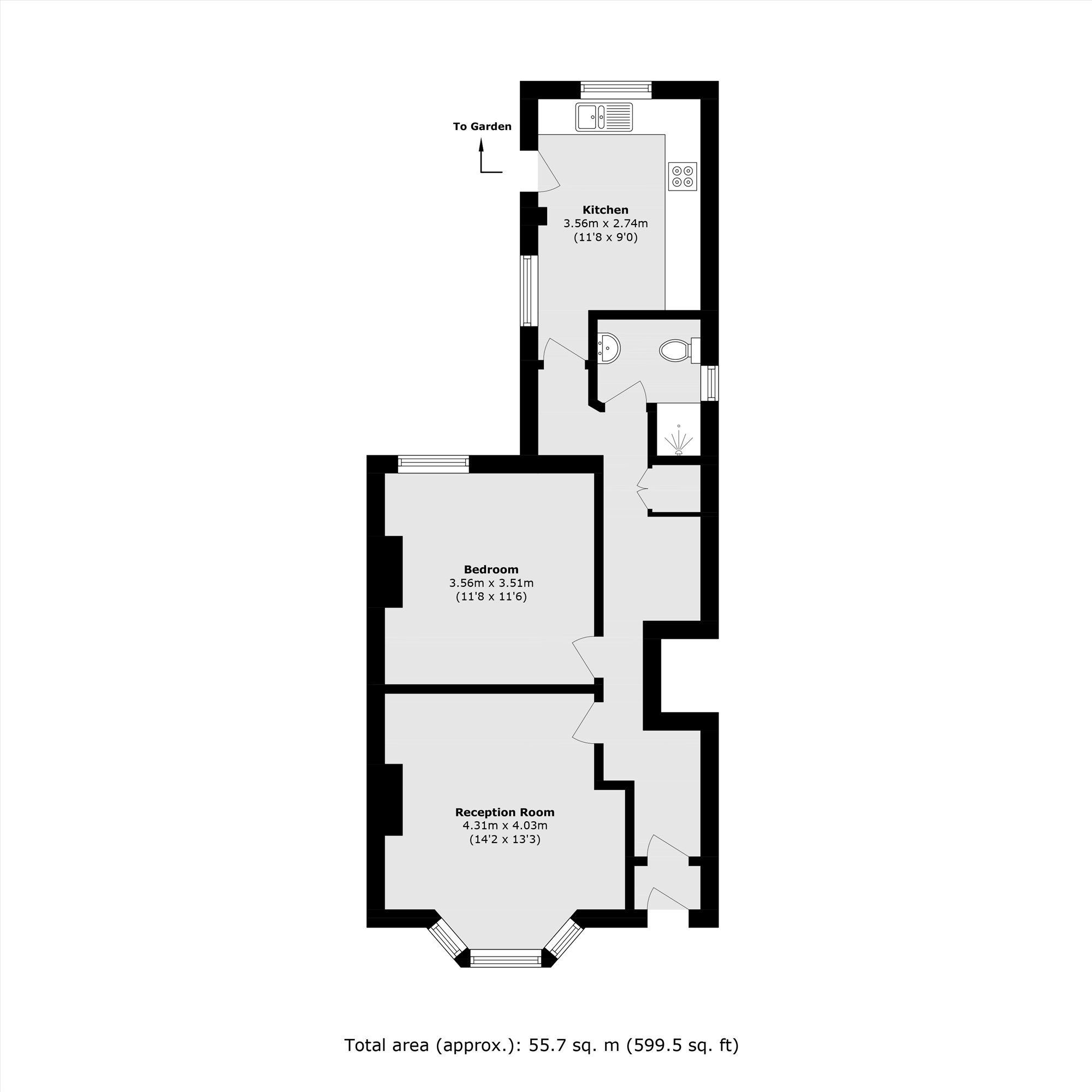 22, Hartfield Crescent, London floorplan