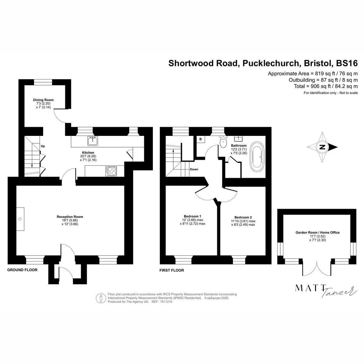 Marigold Cottage, 176, Shortwood Road, Bristol floorplan