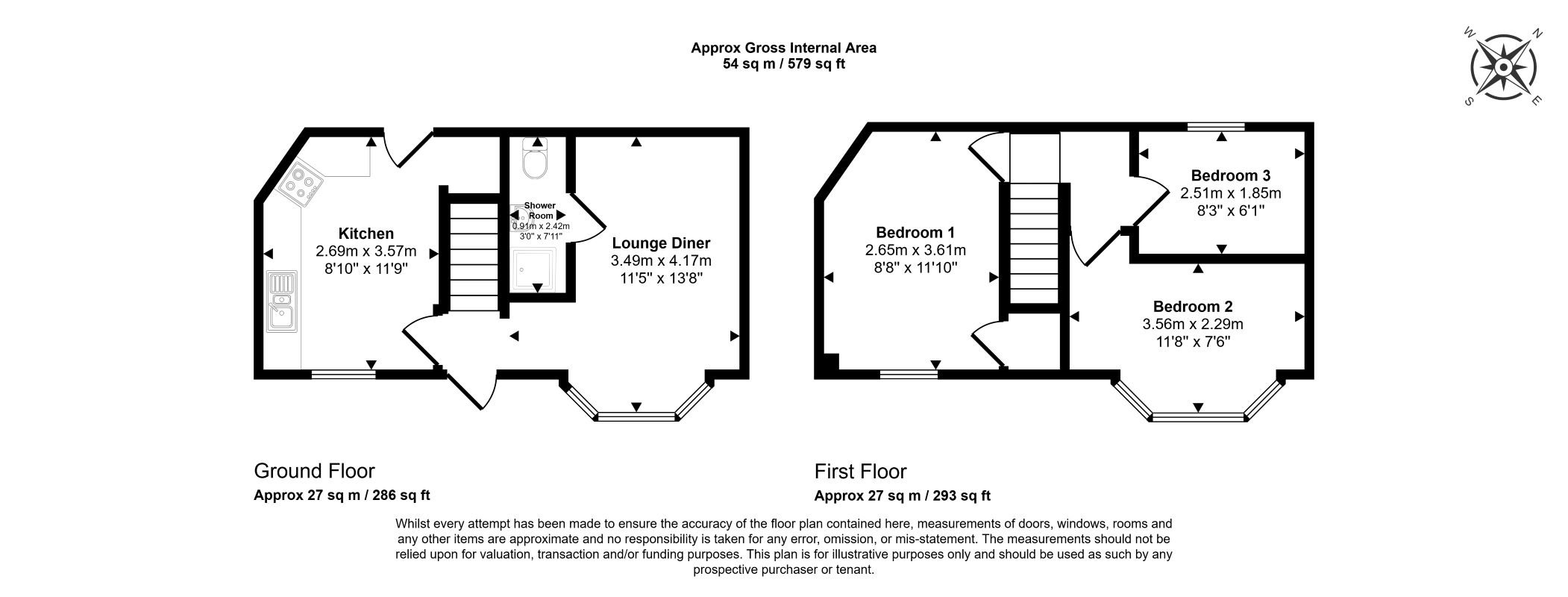 39, Logan Street, Nottingham floorplan