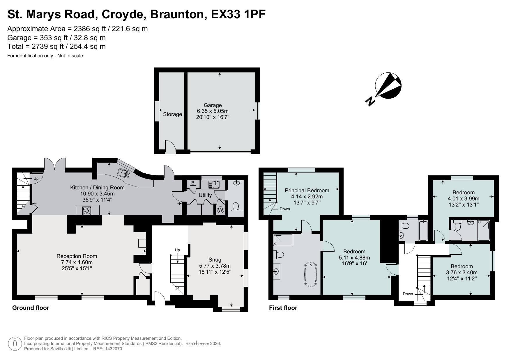 18, St. Marys Road, Braunton floorplan